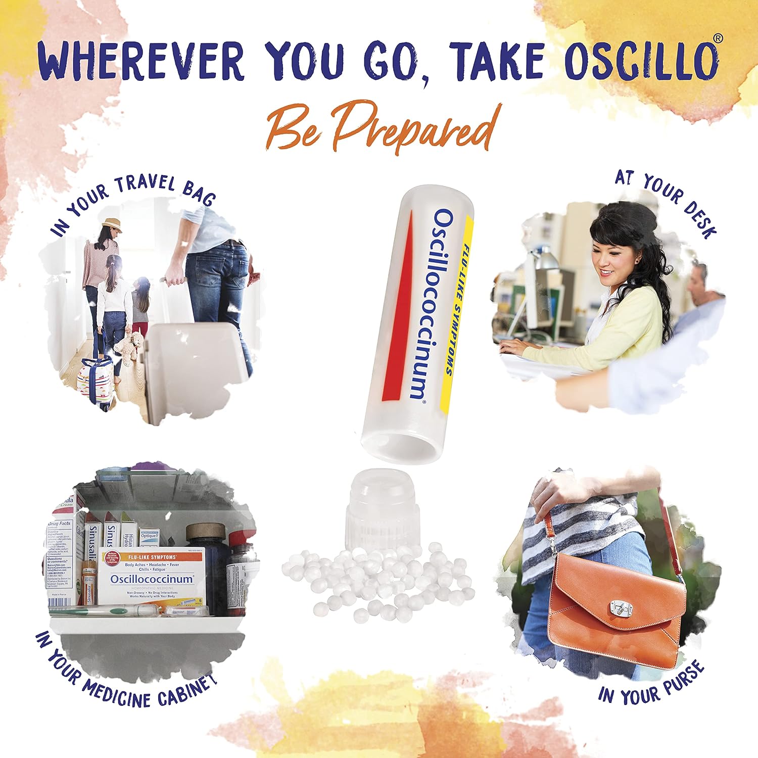Boiron Oscillococcinum for Relief from Flu-Like Symptoms of Body Aches, Headache, Fever, Chills, and Fatigue - 30 Doses