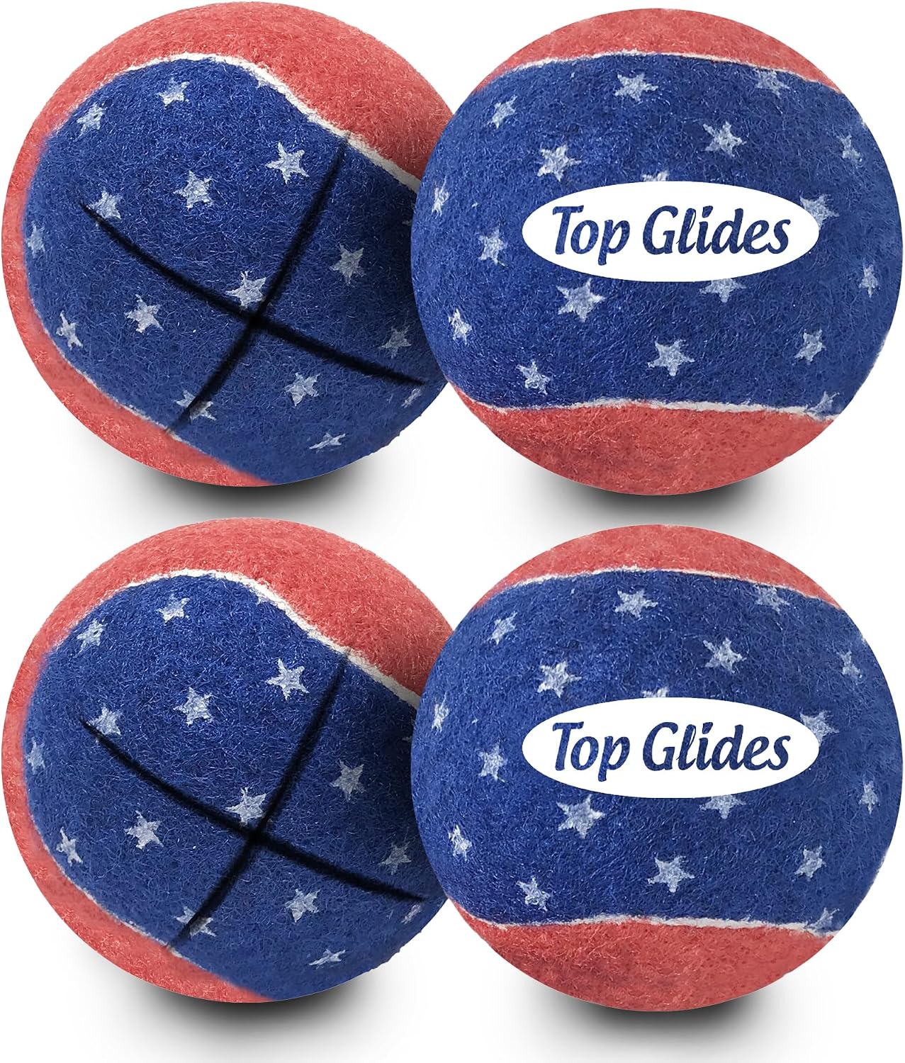Top Glides Precut Walker Tennis Ball Glides