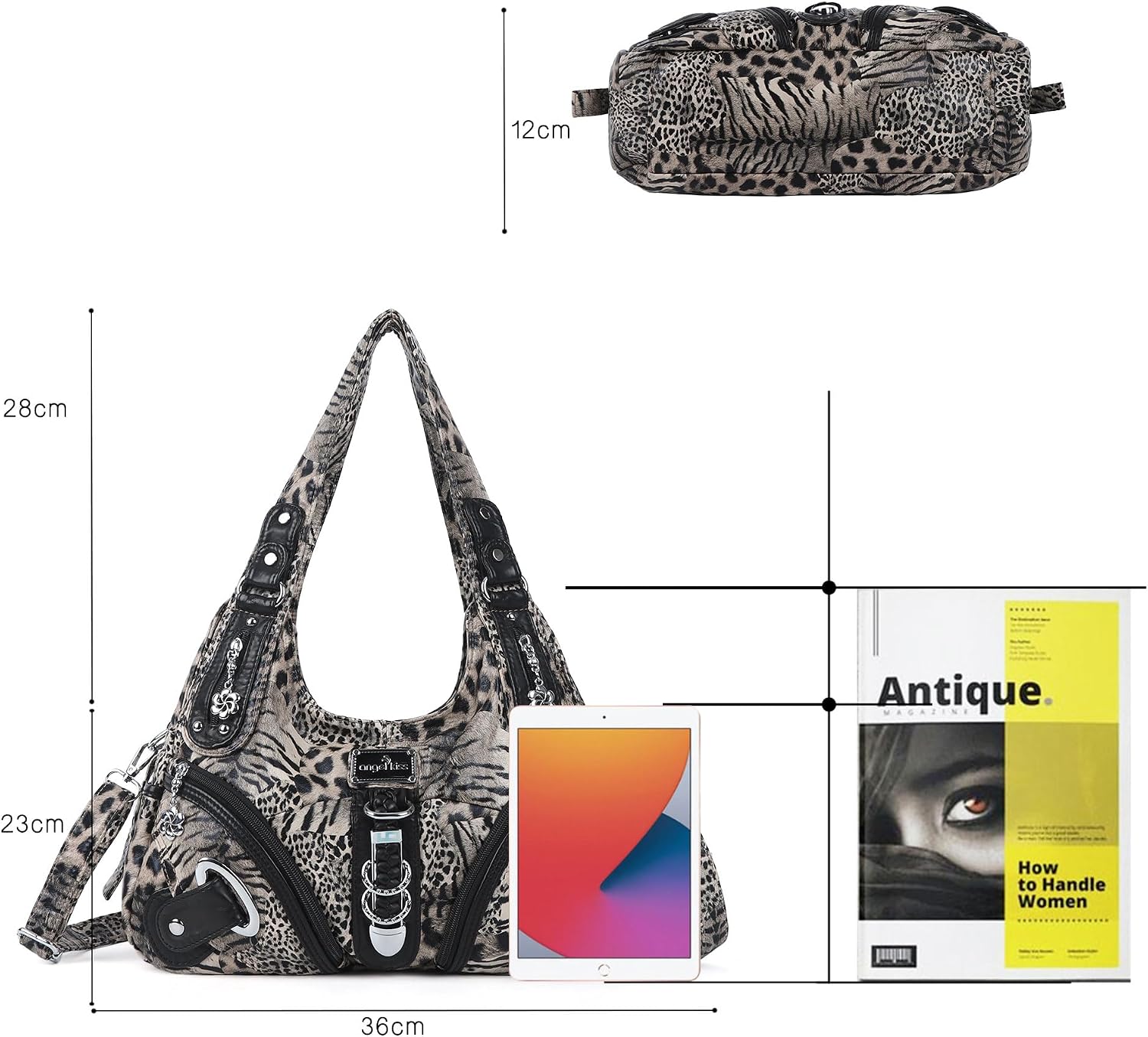 Angelkiss Hobo Purses and handbags for Women Satchel Handbag Women Purses Large Daily Shoulder Bags