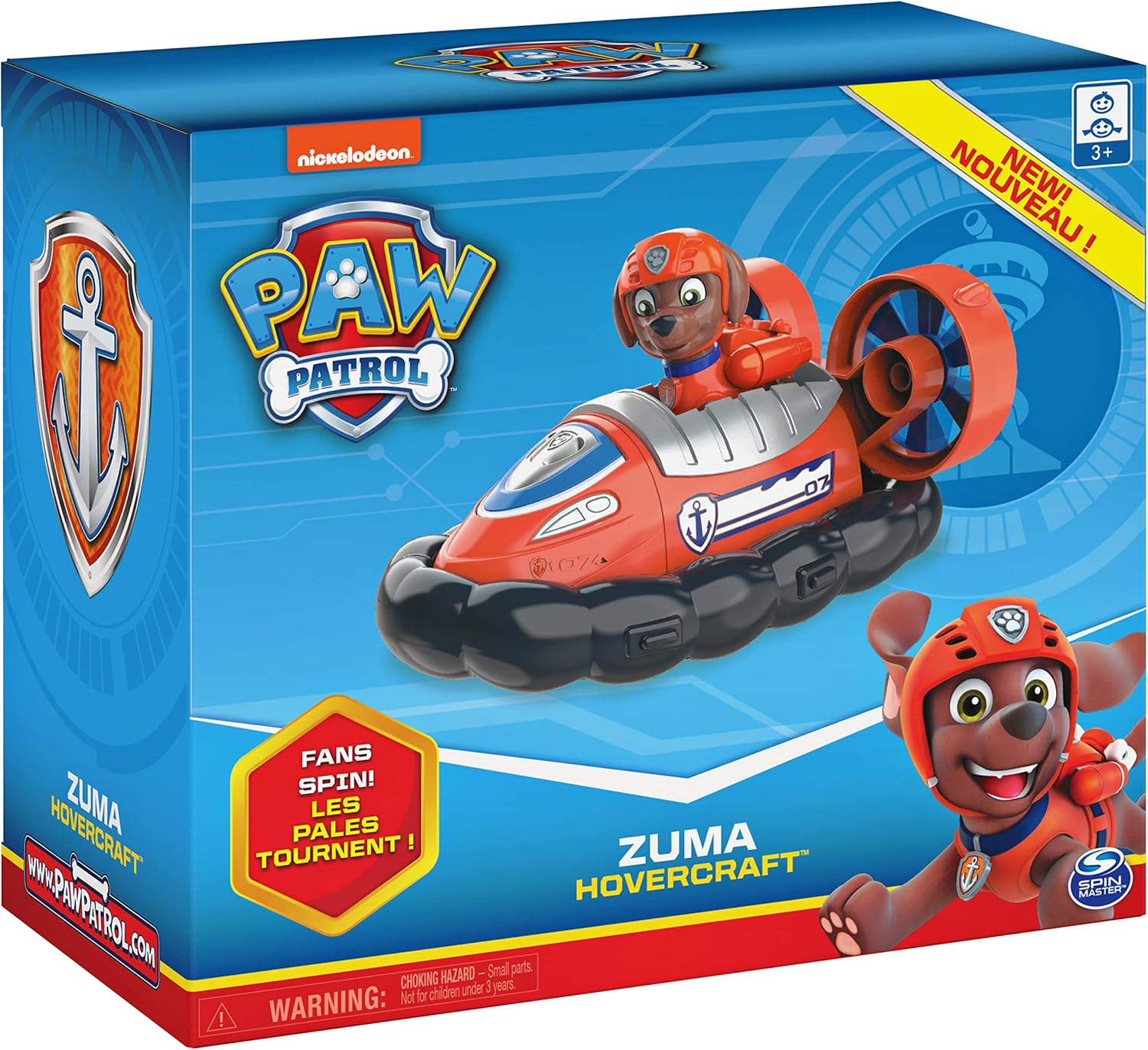 Paw Patrol, Ryder’s Rescue ATV Vehicle with Collectible Figure, for Kids Aged 3 and up