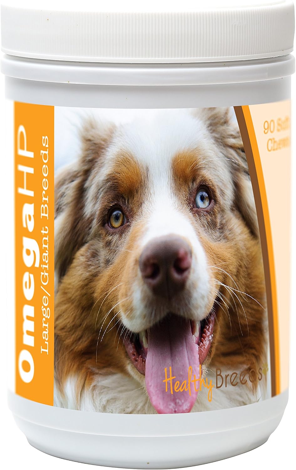 Healthy Breeds Siberian Husky Omega HP Fatty Acid Skin and Coat Support Soft Chews 60 Count