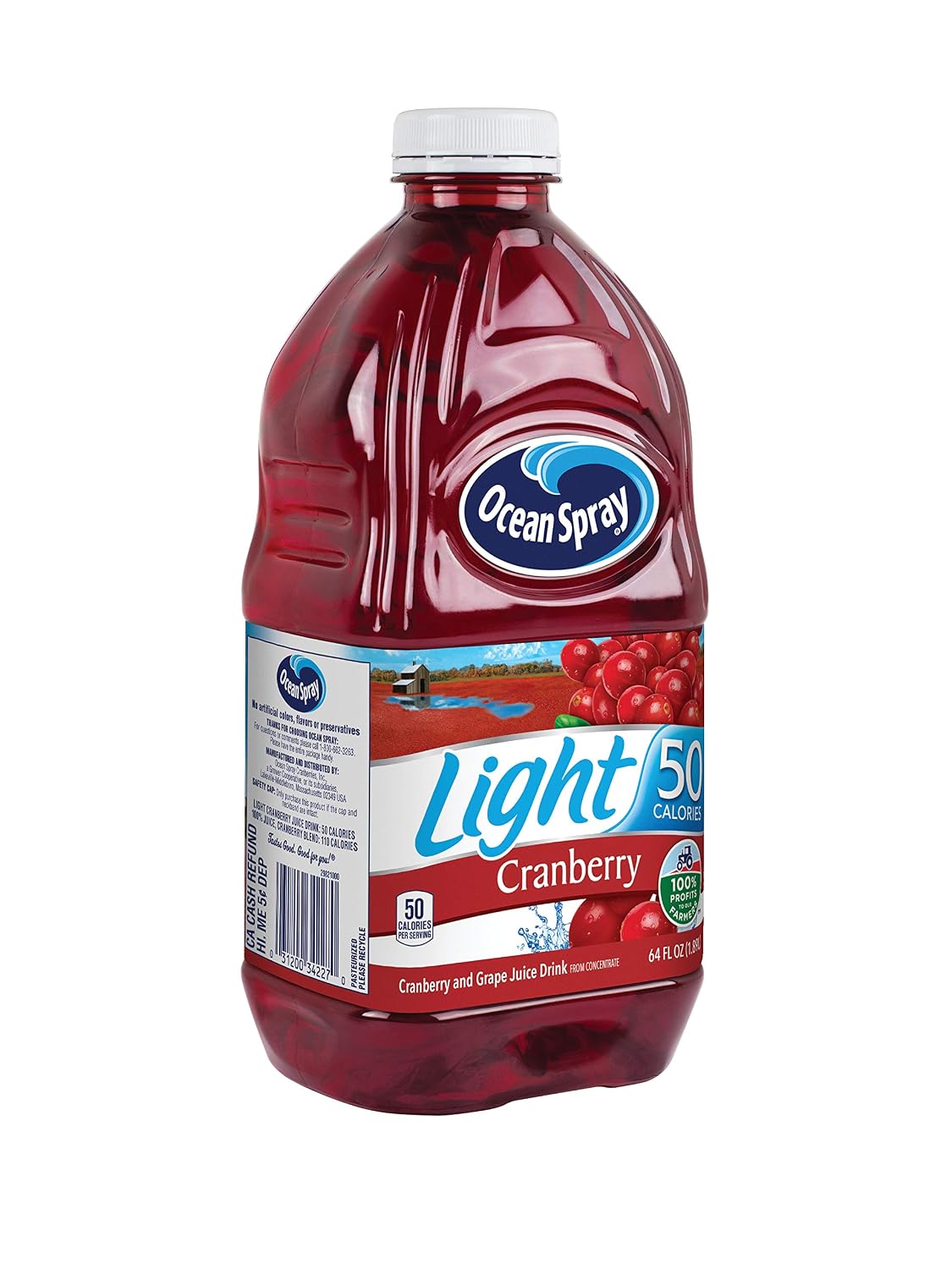 Ocean Spray® Cran50™ Cranberry Juice Drink, 64 Fl Oz Bottle (Pack of 1)
