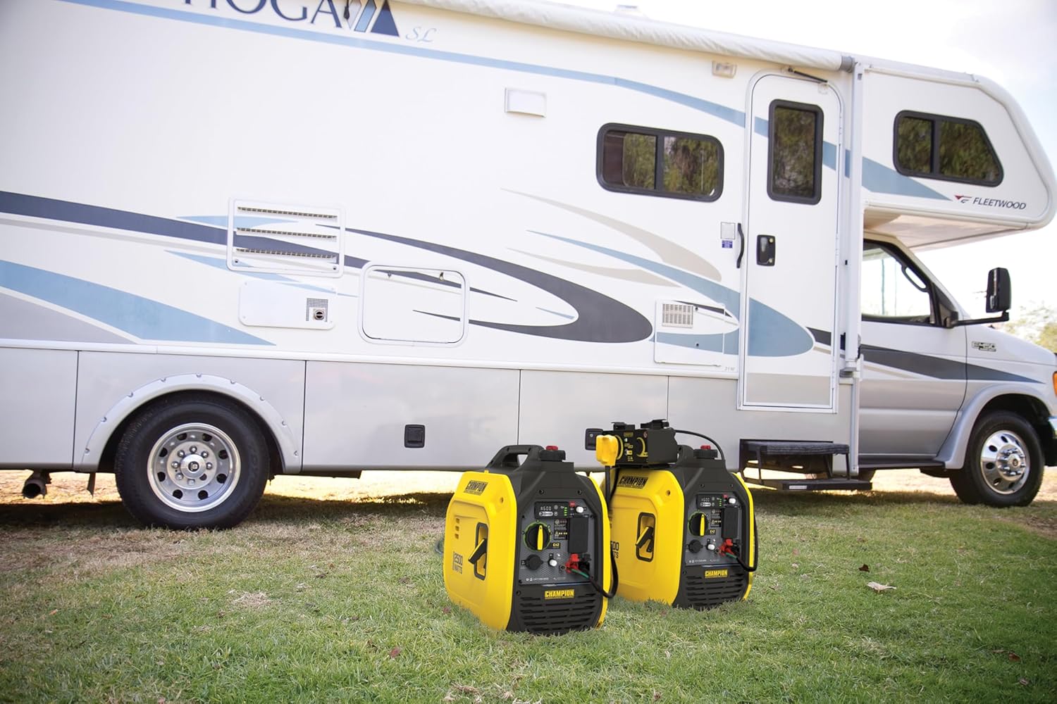 Champion Power Equipment 2500-Watt Ultralight Portable Inverter Generator with Quiet Technology and Free 3-Year Warranty | 39.7 lb, 53 dBA quiet