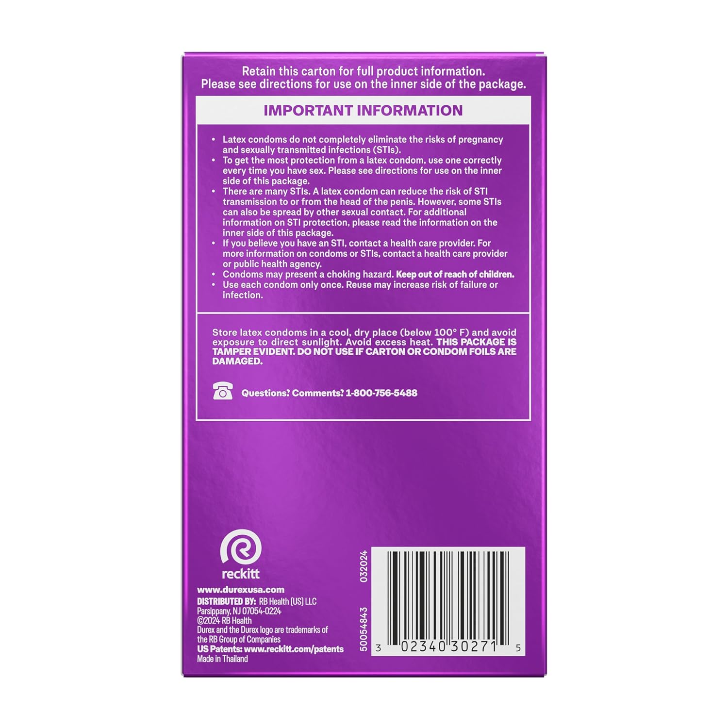 Durex Extra Sensitive Thin Condoms, Lubricated Latex Condoms for Men, 12 Count