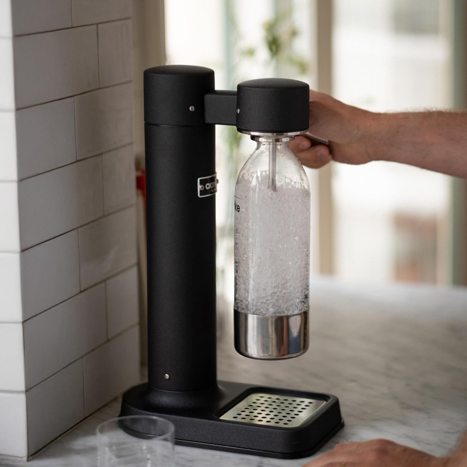 Aarke Carbonator 3 - Premium Sparkling Water Maker, Matte Black