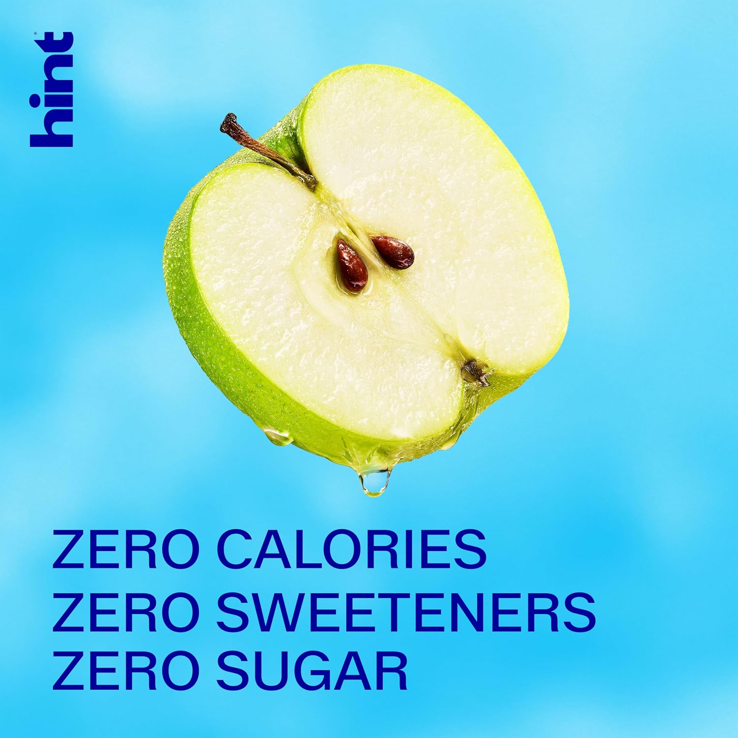 Hint Flavored Water Zero Sugar 0 Calories - Pineapple 16 FL Oz (12 pack) | Crisp, refreshing water, fruit flavors. 0 calories, 0 sugar, 0 sweeteners. Hydration for wellness. Gluten-free, Kosher, Vegan