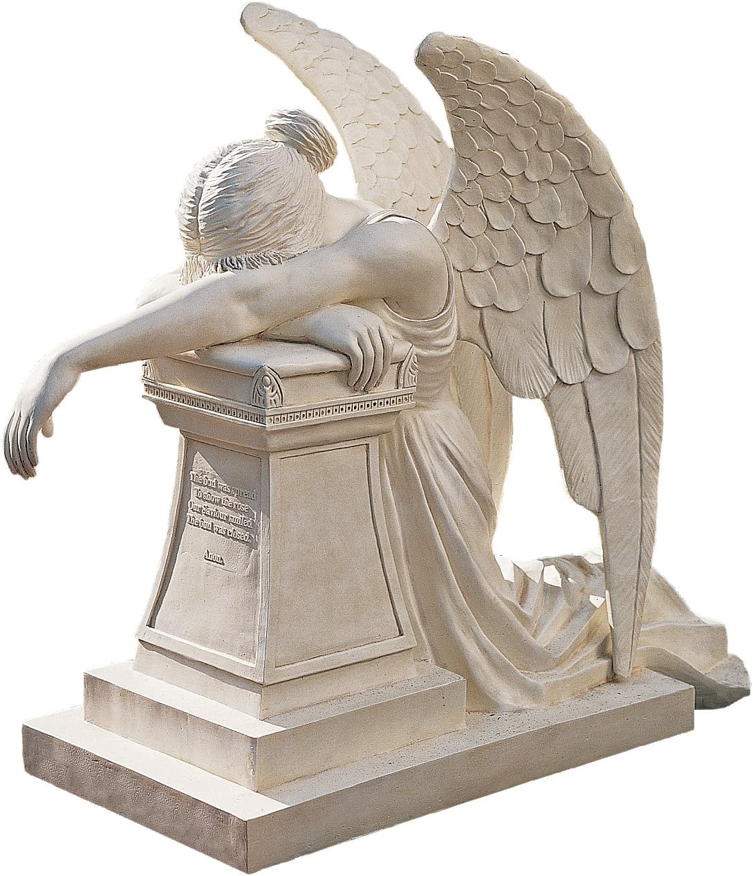 Design Toscano Angel of Grief Monument Statue: Estate
