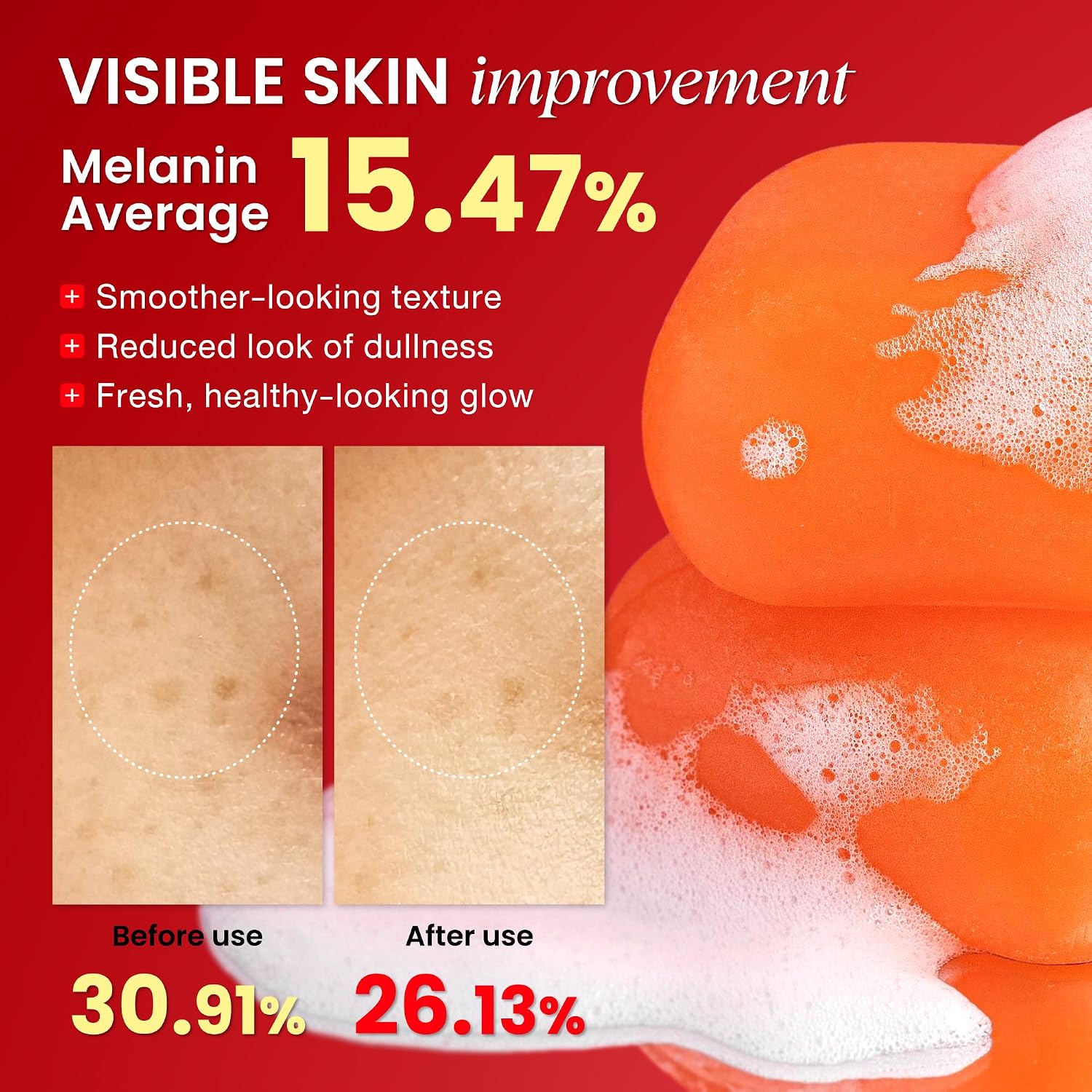 Koji White Pure Kojic Acid Soap | Glycerin Soap Bar for Gentle Skin Brightening and Exfoliation with Tea Tree, Coconut Oil