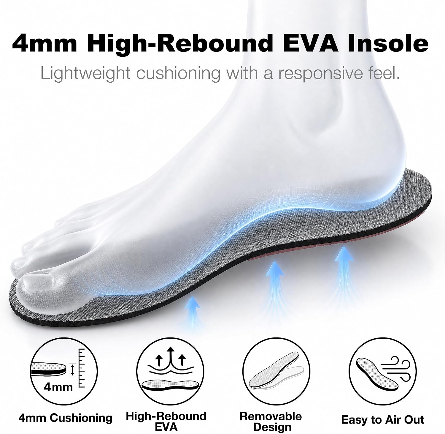planone Cute Short Rain Boots for Women, Waterproof Chelsea Ankle Boots