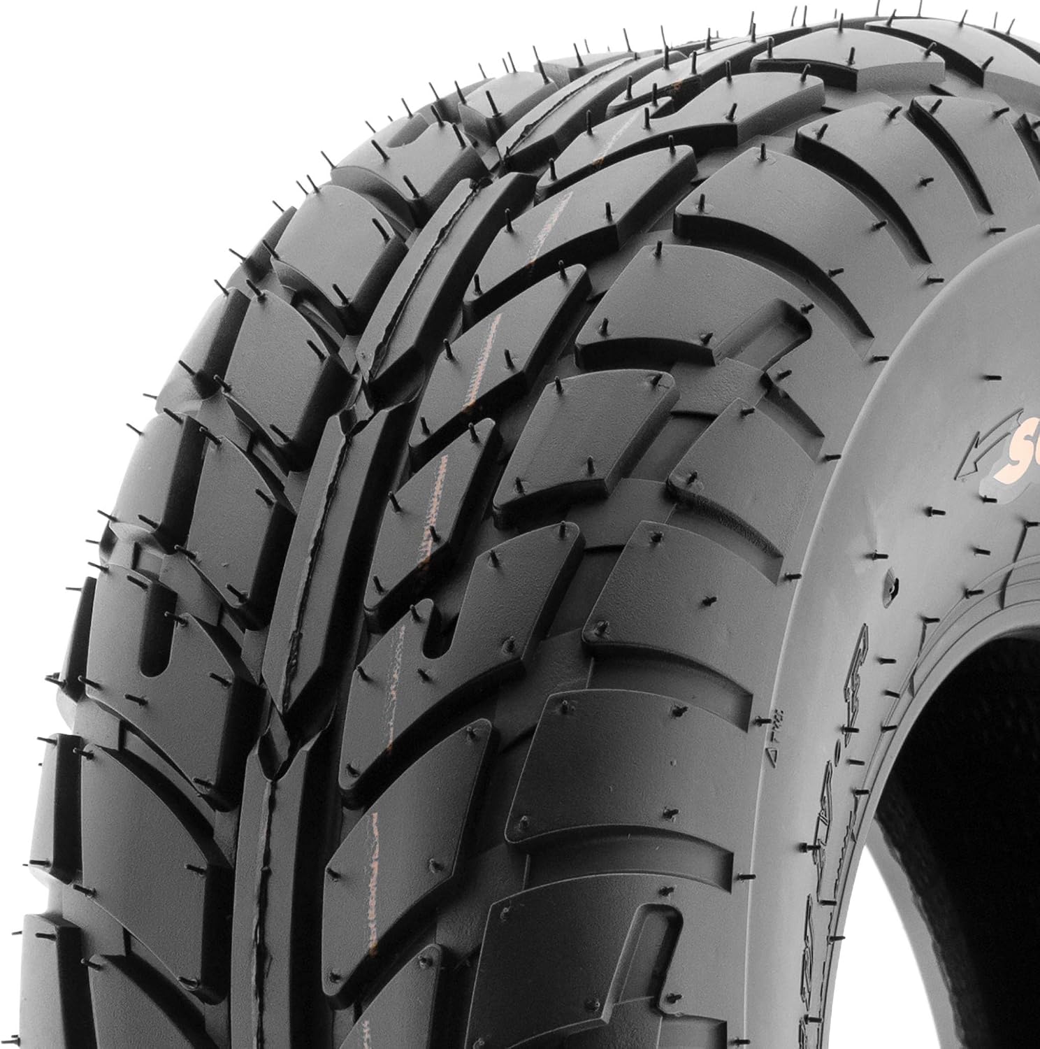 SunF A021 TT Road Go ATV UTV Flat Track & Asphalt Tires 19x6-10 Front & 225/45-10 Rear, 6 PR, Set of 4