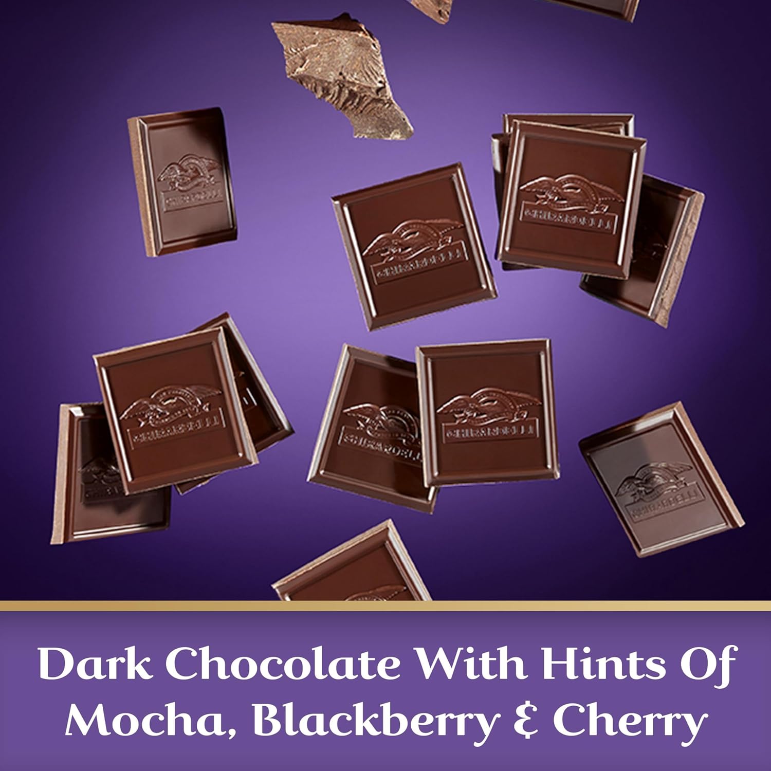 GHIRARDELLI PREMIUM DARK Chocolate Bar, 86% Cacao, 3.17oz Bar, 12 Pack