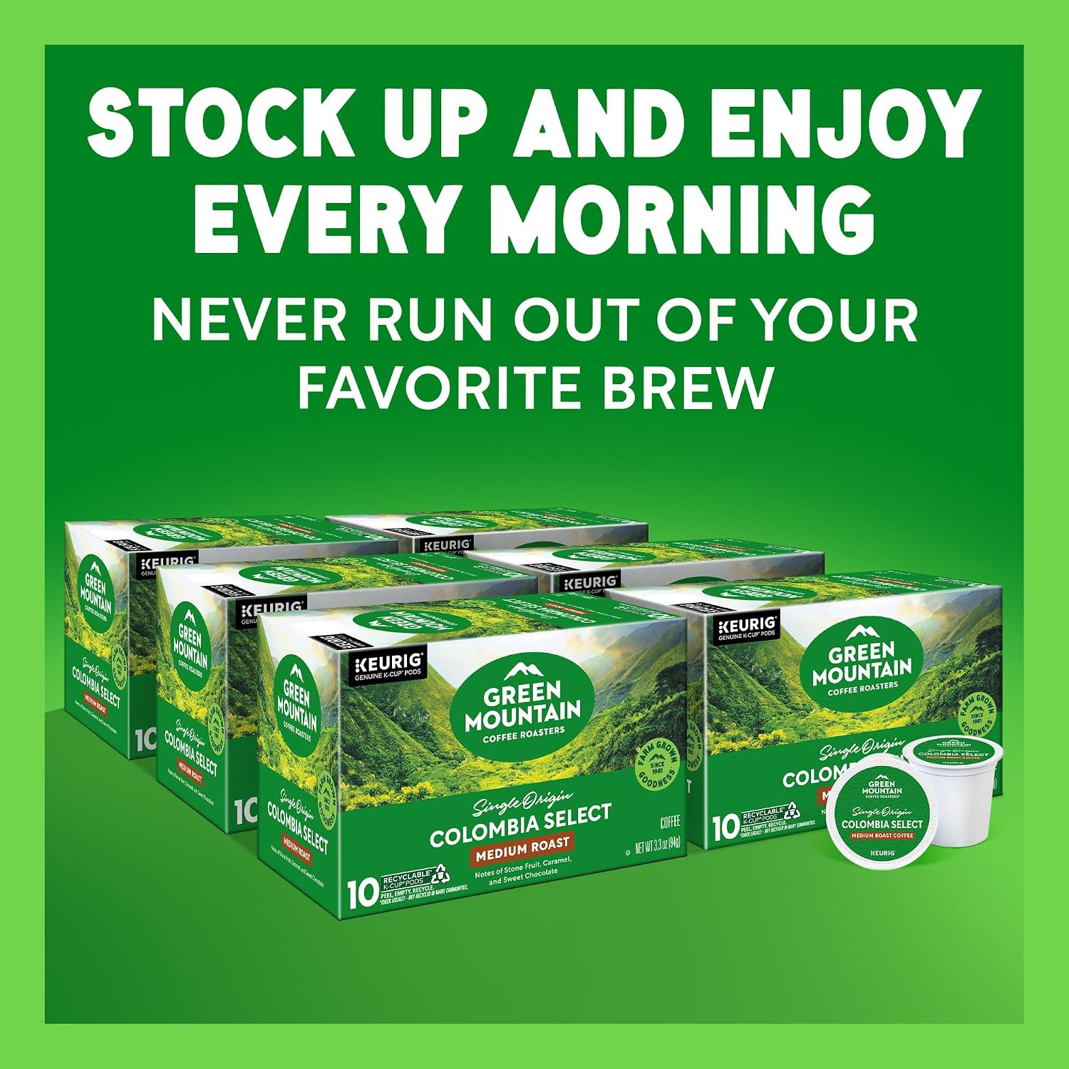 Green Mountain Coffee Nantucket Blend Keurig Single-Serve K-Cup Pods, Medium Roast Coffee, 96 Count