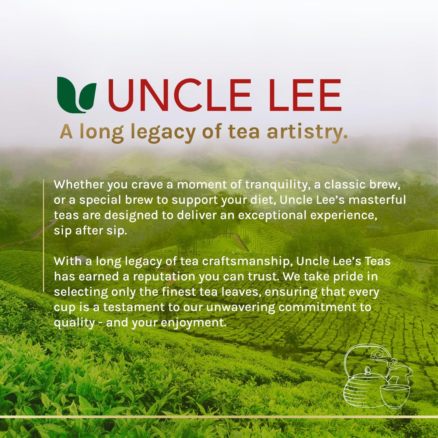 Uncle Lee’s Senna Tea 3-Pack – Green Dieter’s Drink, Caffeine-Free 100% Natural Herbal Detox & Digestive Support, 30 Ct Each