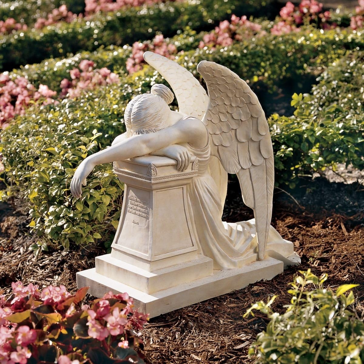 Design Toscano Angel of Grief Monument Statue: Estate