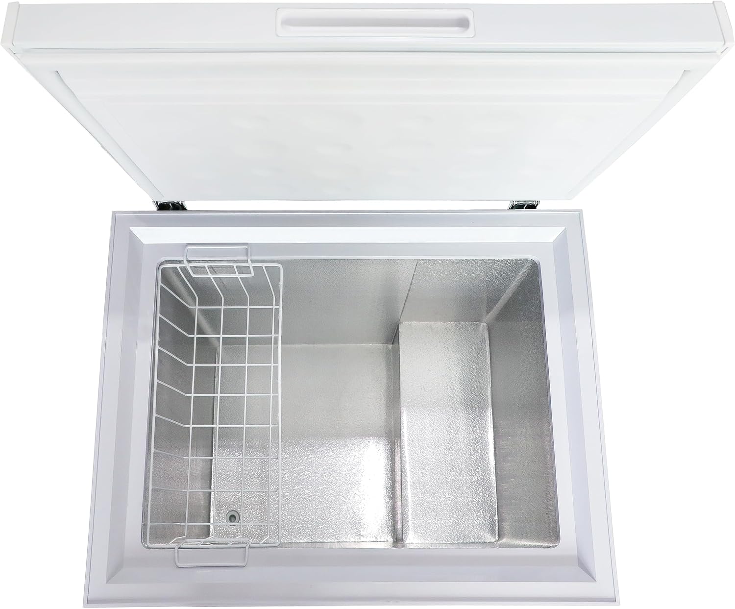 Commercial Cool Upright Freezer, Stand Up Freezer 5 Cu Ft with Reversible Door, White