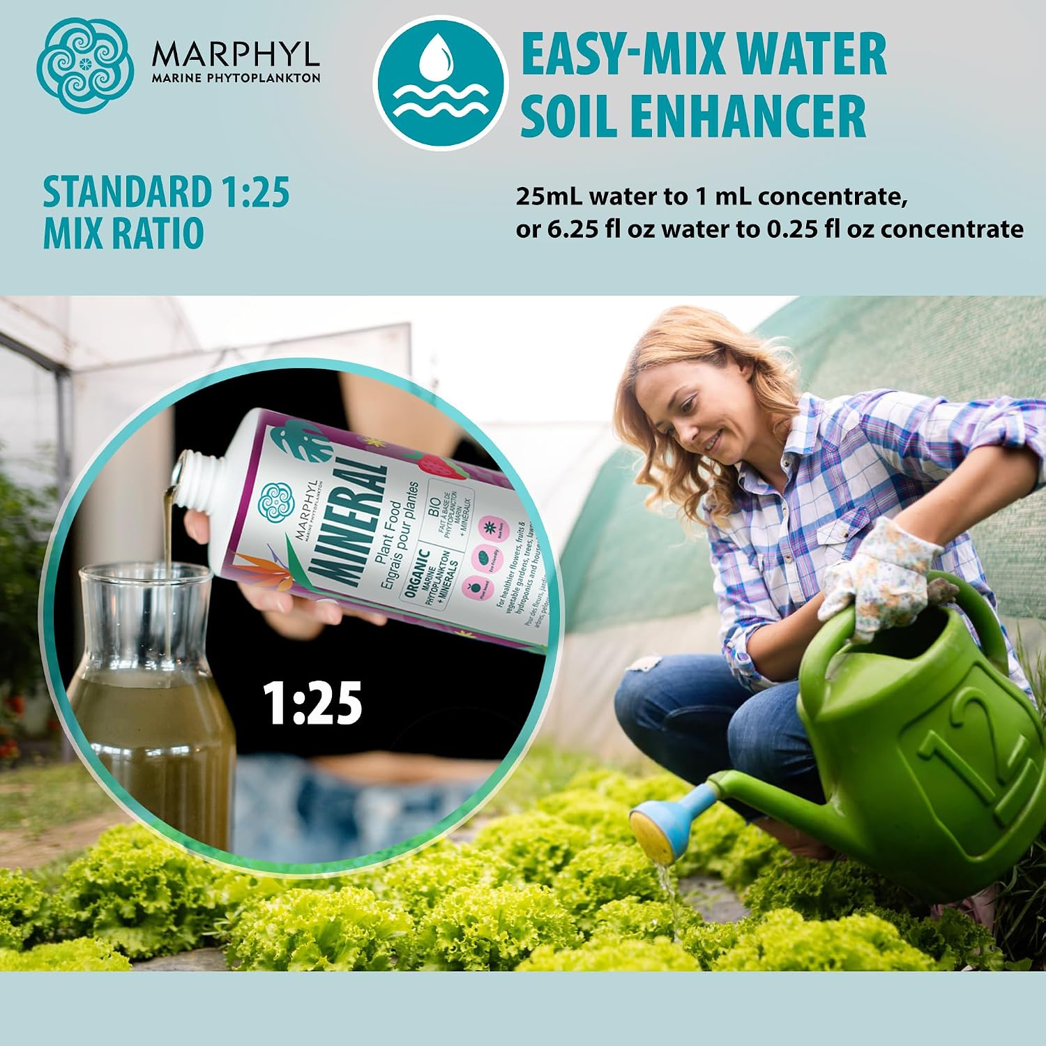 MARPHYL All-Purpose Plant Food – Organic Nutrient-Rich Fertilizer & Soil Enhancer for Indoor & Outdoor Flowers, Vegetables, Succulents, Bamboo & Hydroponics