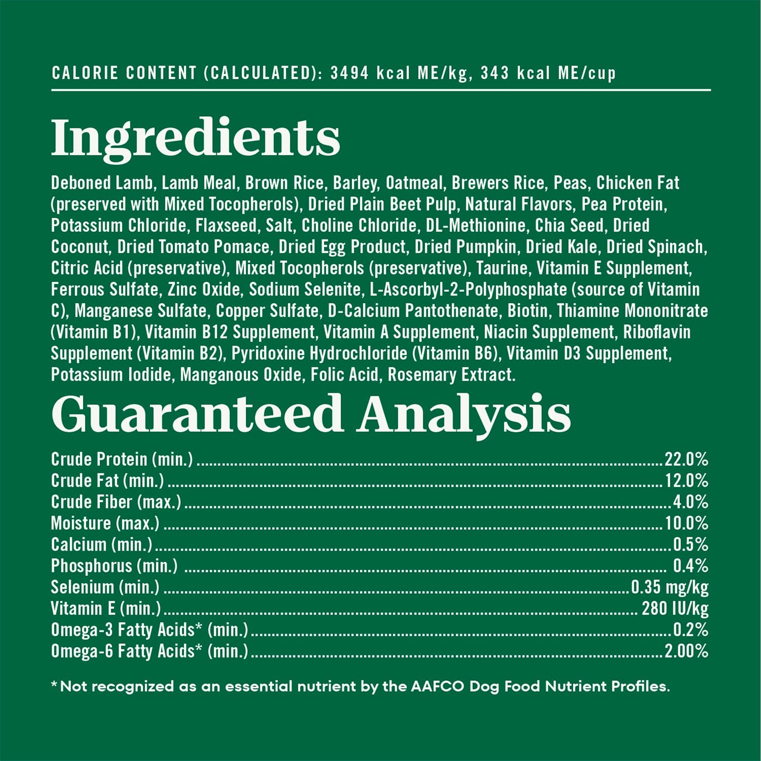 Nutro Natural Choice Large Breed Adult Dry Dog Food, Lamb & Rice, 30 lb | Real lamb #1 ingredient, non-GMO, no corn, wheat, soy, crafted in USA, supports joints, digestion, immunity, skin & coat