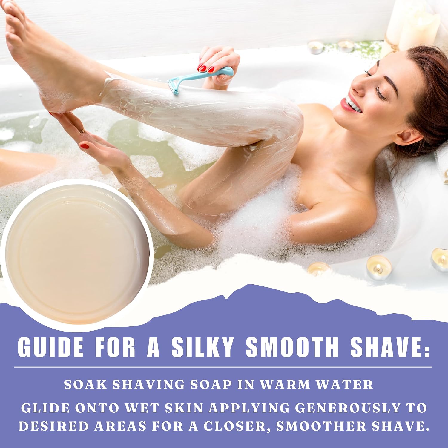 GENTS Men’s Shave Soap, 97% Natural Cedar Pine Scent, Rich Lather Wet Shaving, Traditional Shaving Soap for Men, 3oz Puck