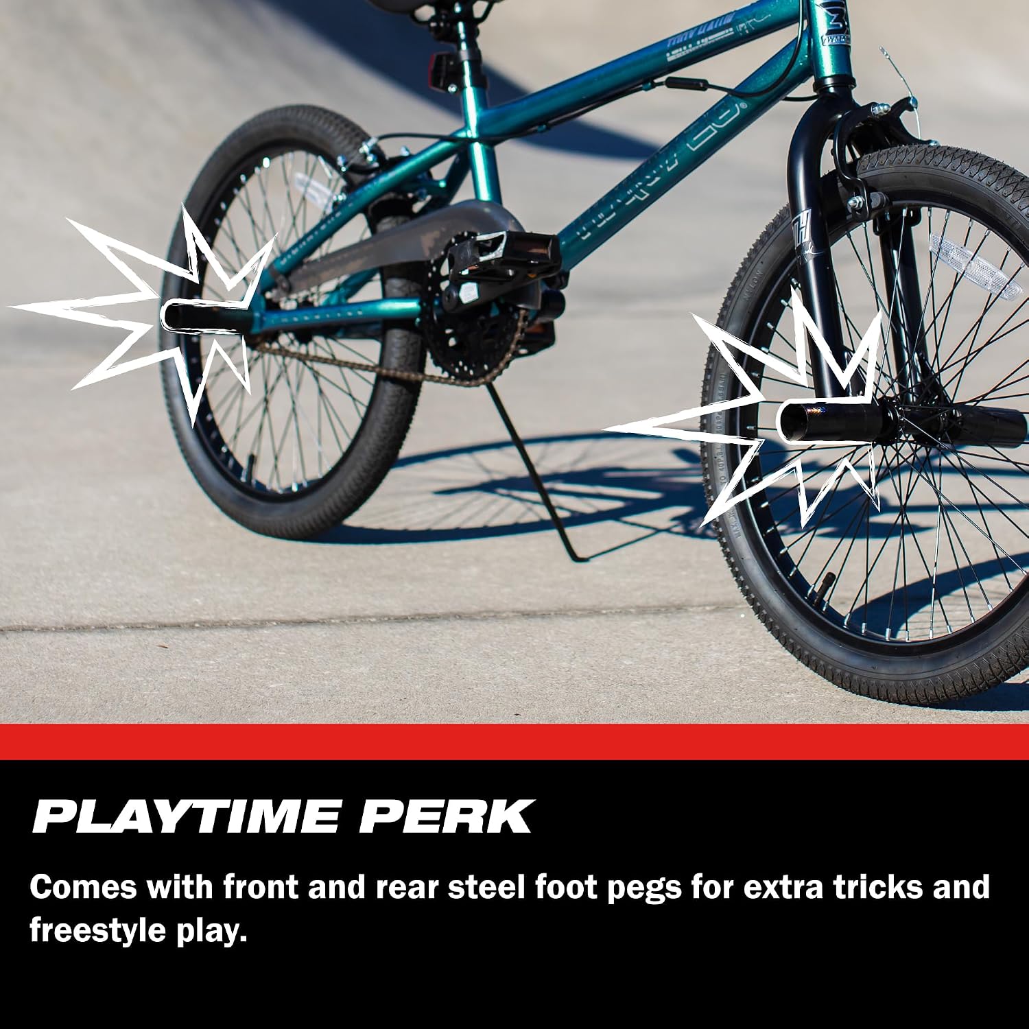 Dynacraft Tony Hawk 18-24 Inch Bike High-Performance & Durable, Perfect for Kids & Teens Learning BMX Tricks, Sturdy, Easy to Assemble, Ideal for Young Riders & Aspiring BMX Enthusiasts
