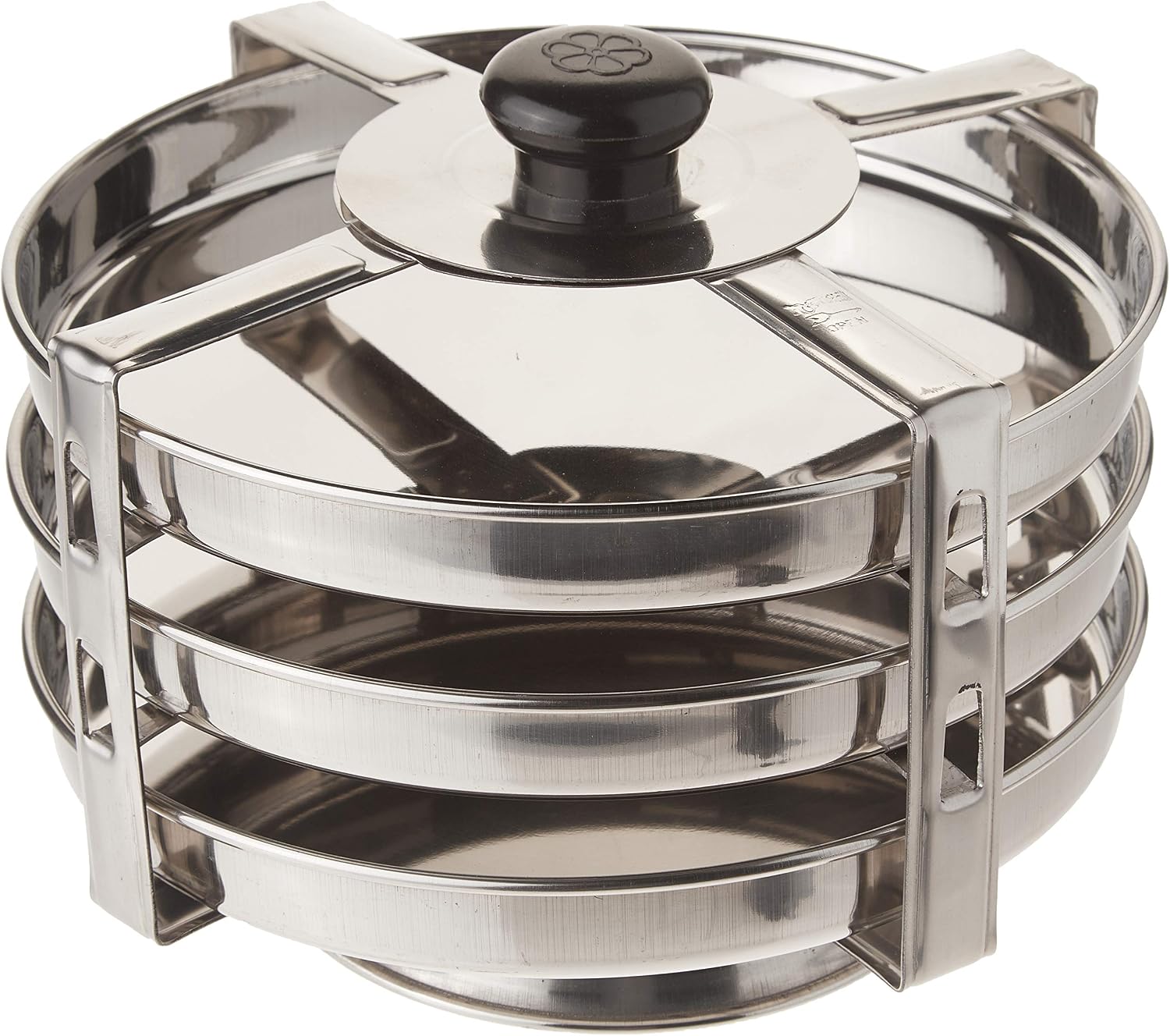 Tabakh Food Container Stackable Stainless Steel Pressure Cooker Steamer Insert Stand - For Instant Pot 6qt & 8qt