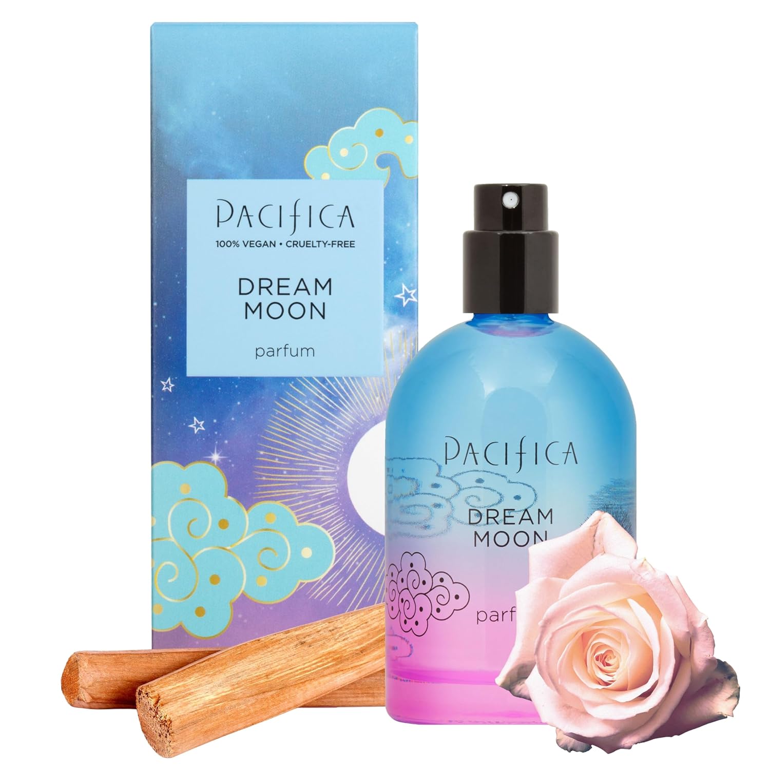 Pacifica Tuscan Blood Orange Perfume Spray for Women - Vegan, Cruelty-Free, Made in USA