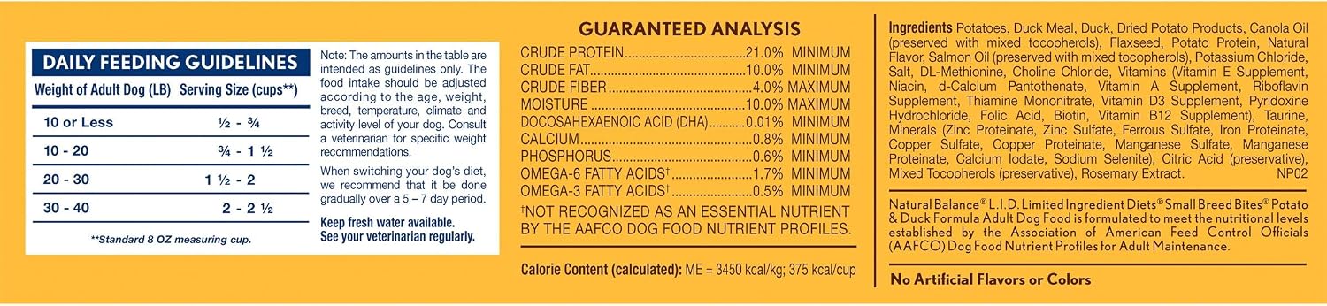 Natural Balance Limited Ingredient, Salmon & Sweet Potato, 4 lb