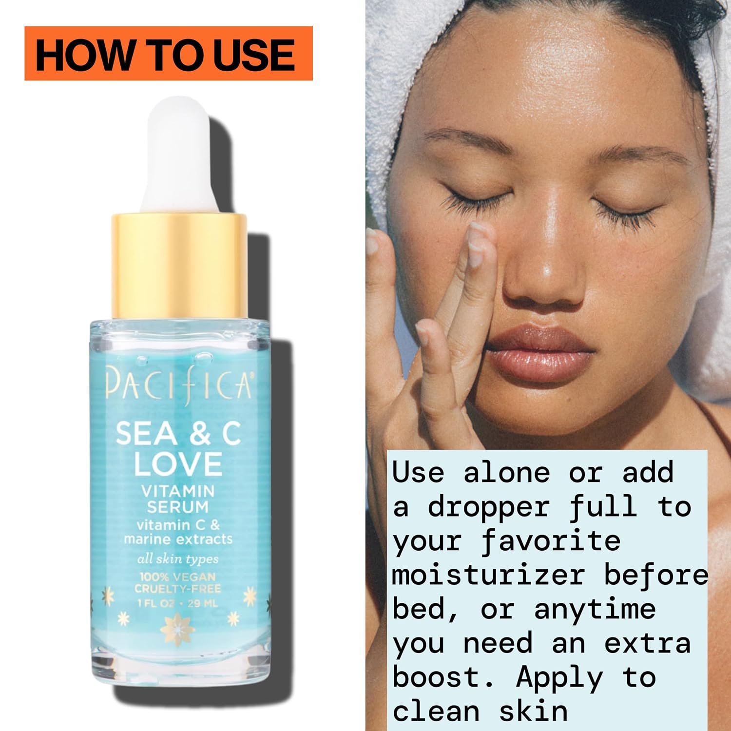 Pacifica Vitamin C Serum for Face – Glow Baby Brightening Facial Serum with Glycolic Acid – Vitamin C Booster Skin Care, Dark Spot Corrector, Vegan Skincare for Glowing Skin, Dermatologist Tested