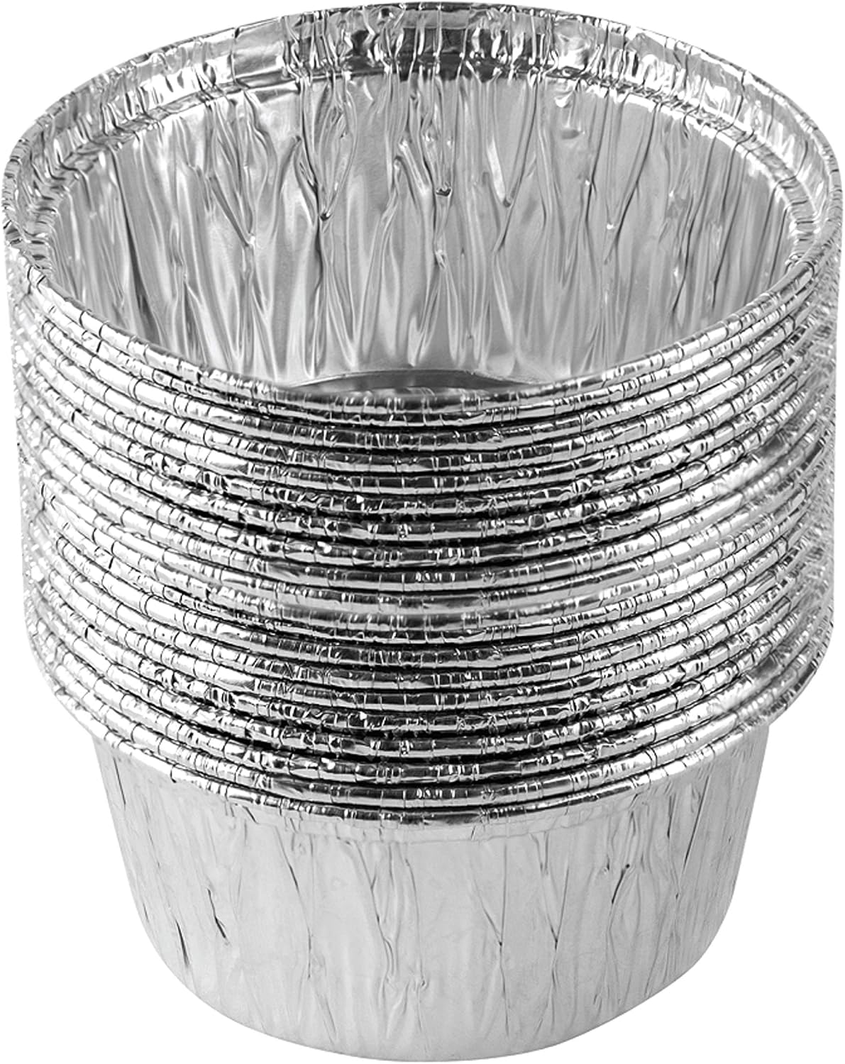 PLASTICPRO 9'' Inch Round Tin Foil Pans Disposable Aluminum Pack of 20