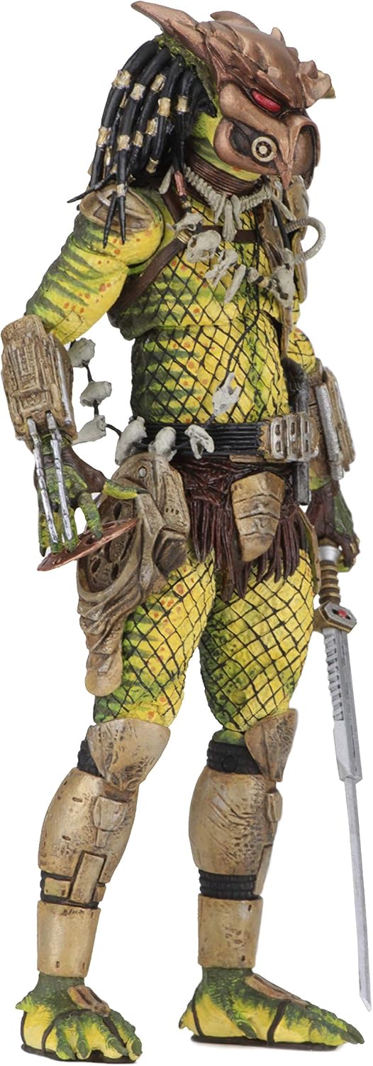 NECA - Predator 2 - 7” Scale Action Figure - Ultimate Elder: The Golden Angel | Predator 2 8 Inch Action Figure Ultimate Series - Ultimate Elder: