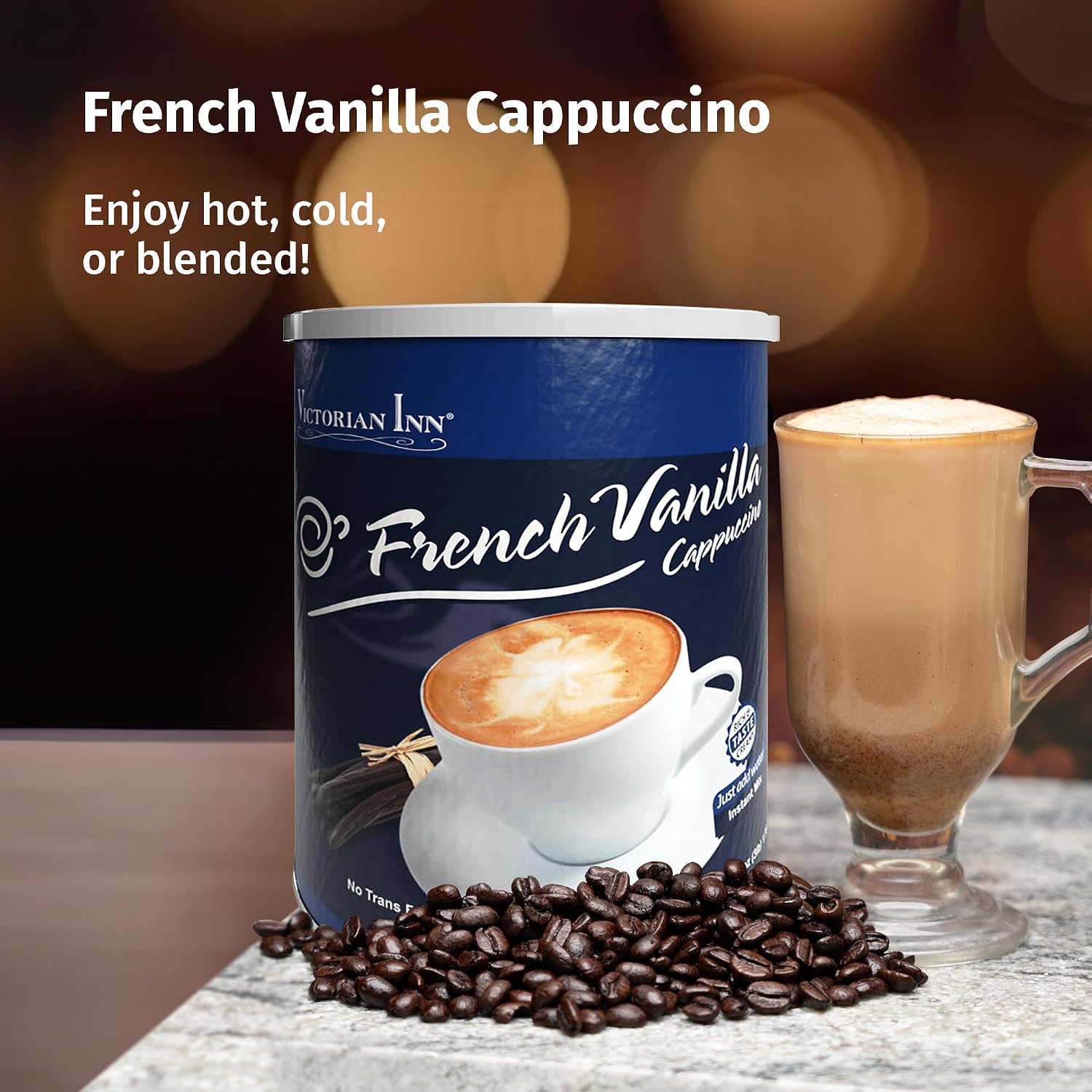 Victorian Inn French Vanilla Cappuccino, 3 Pound (Pack of 1)