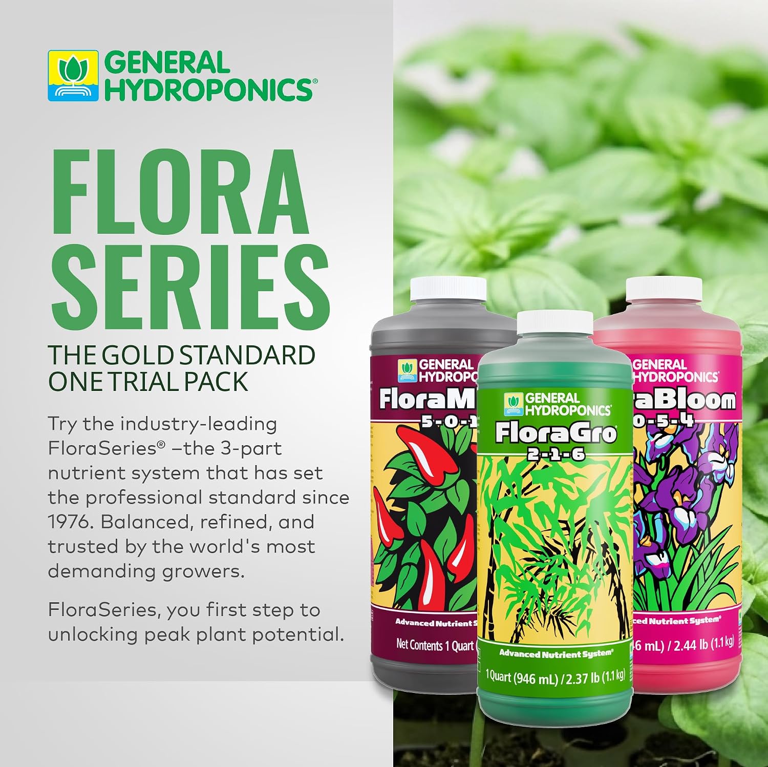 General Hydroponics FloraMicro, 1 Quart
