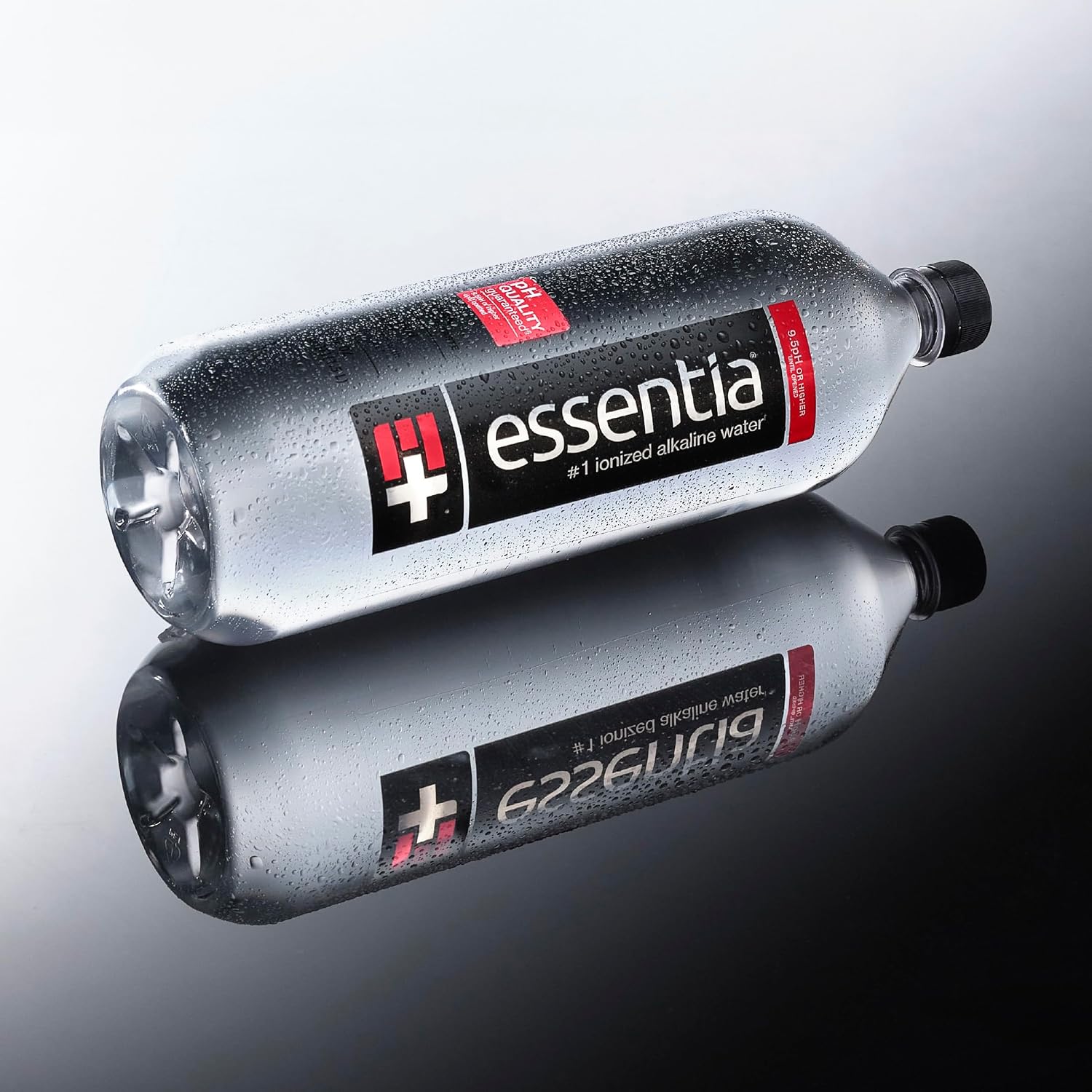 Essentia Water LLC, Ionized Alkaline Bottled Water; 99.9% Pure, Infused with Electrolytes, 9.5 pH or Higher a Clean, Smooth Taste, 20 Fl Oz (Pack of 24)