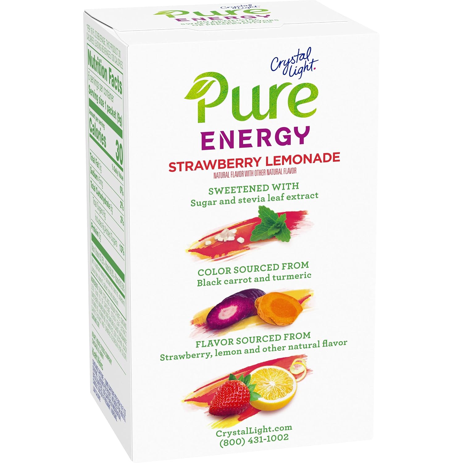 Crystal Light Powdered Drink Mix, 120 On-the-Go Pkts, Wild Strawberry