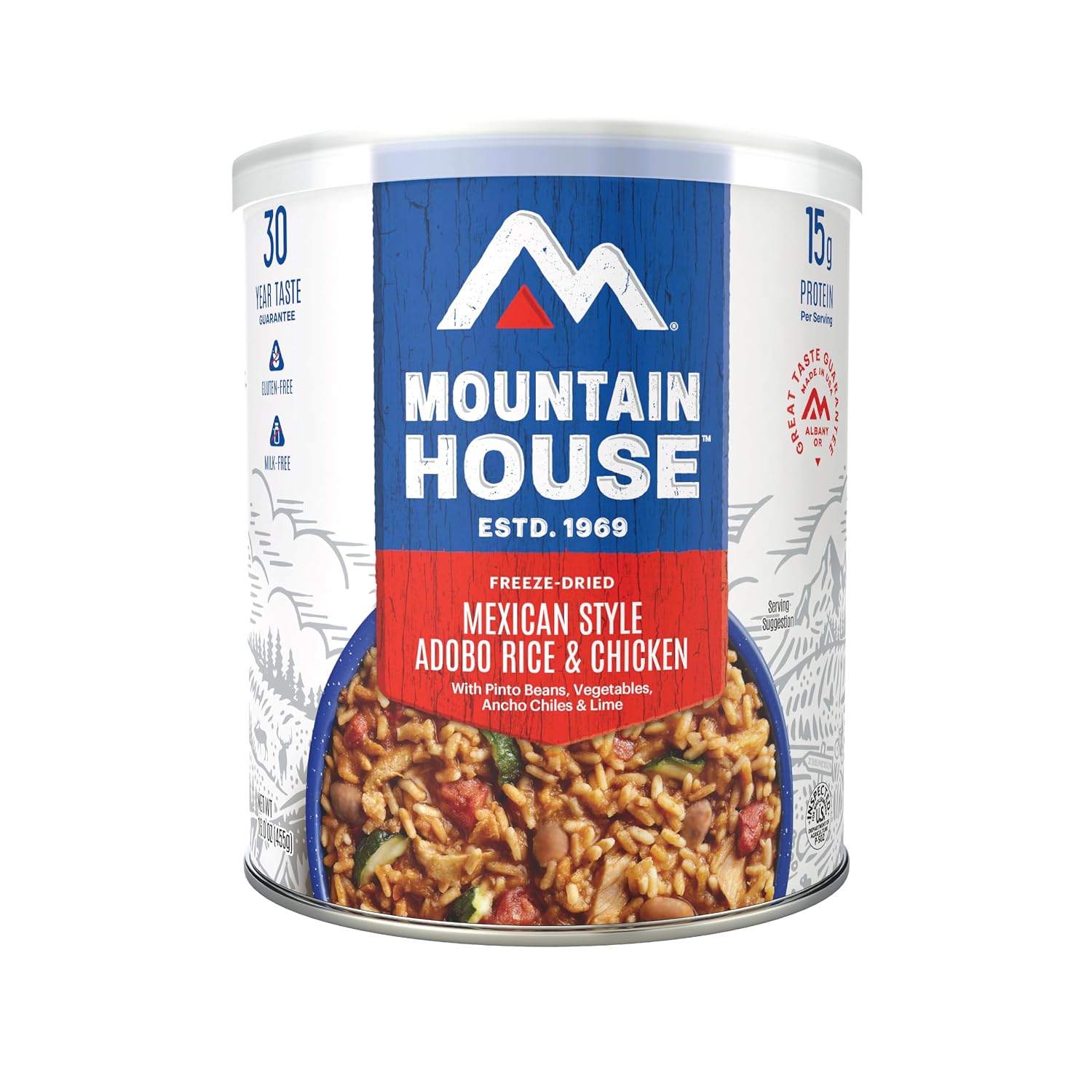 Mountain House Diced Beef | Freeze Dried Survival & Emergency Food | #10 Can | Gluten-Free, 30122