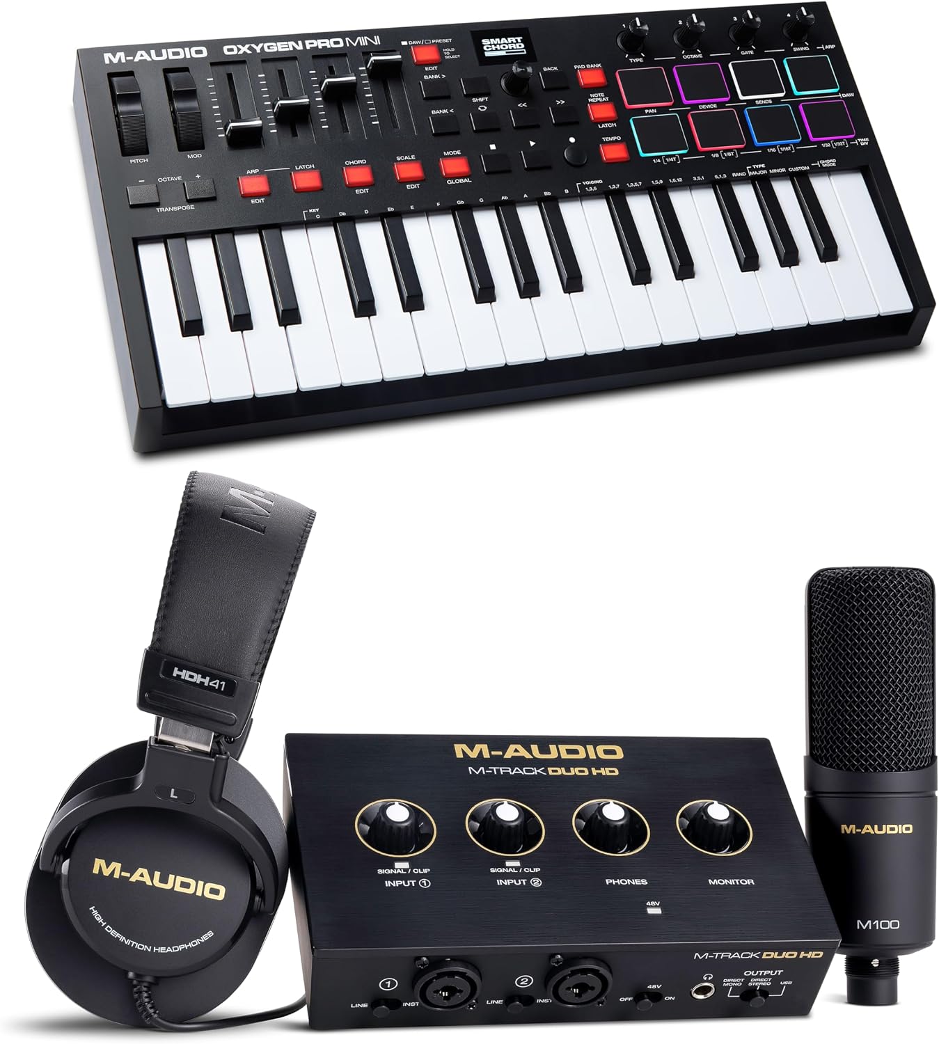 M-AUDIO Oxygen Pro Mini 32 USB MIDI Keyboard Controller