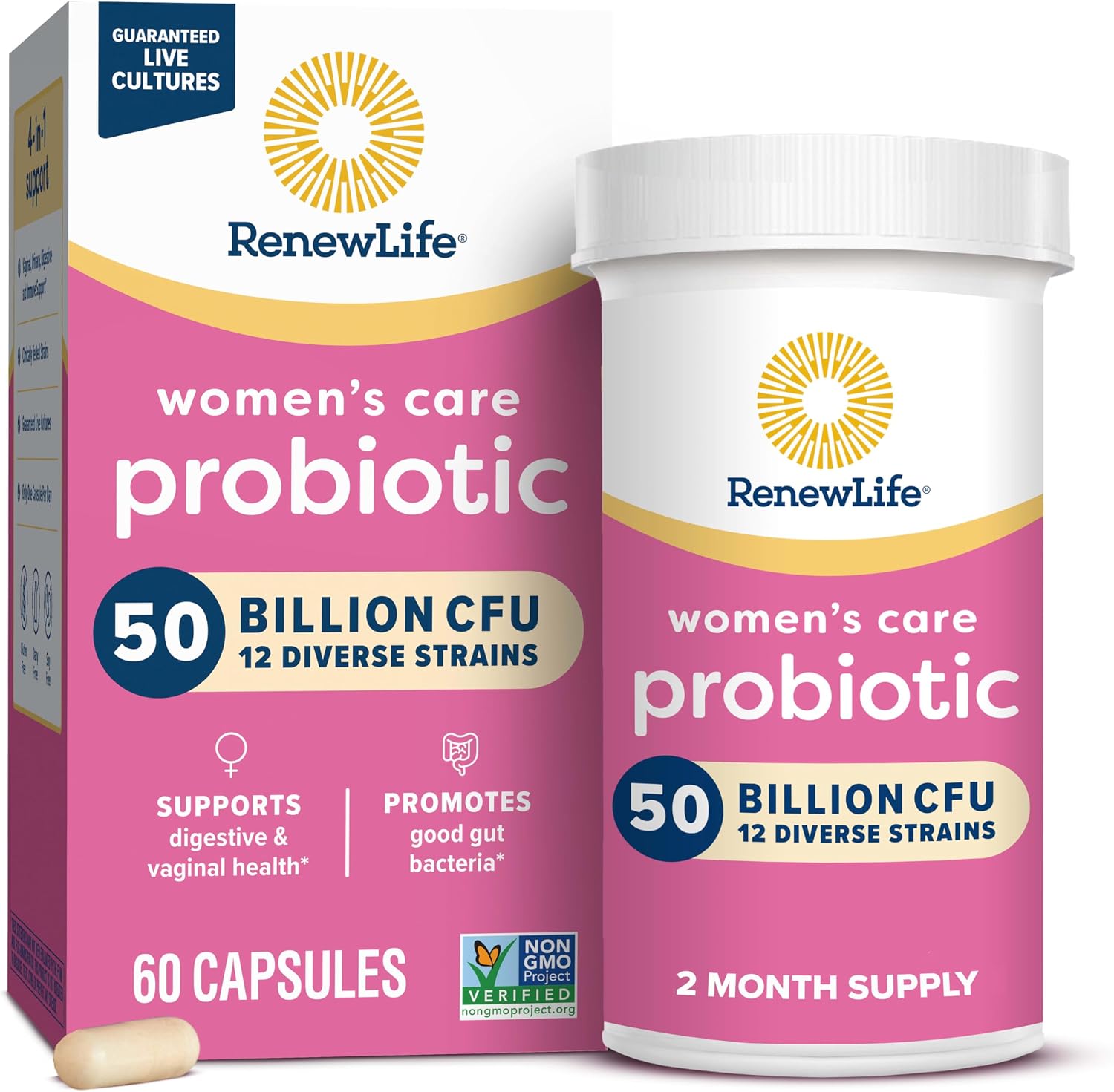 Renew Life Women's Probiotic 50 Billion CFU