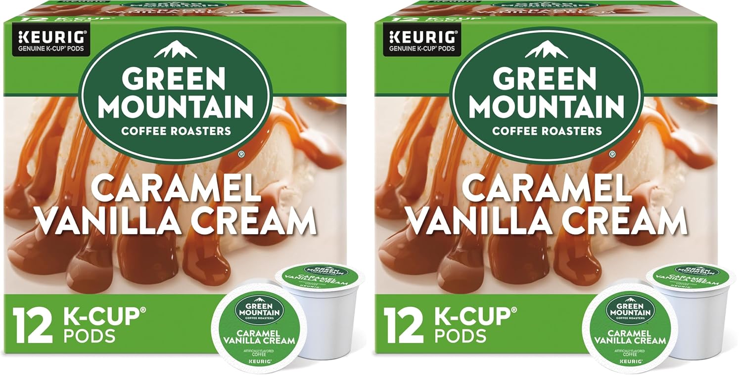 Green Mountain Coffee Roasters Island Coconut, Single-Serve Keurig K-Cup Pod, Flavored Light Roast Coffee, 24 Count (Pack of 1)