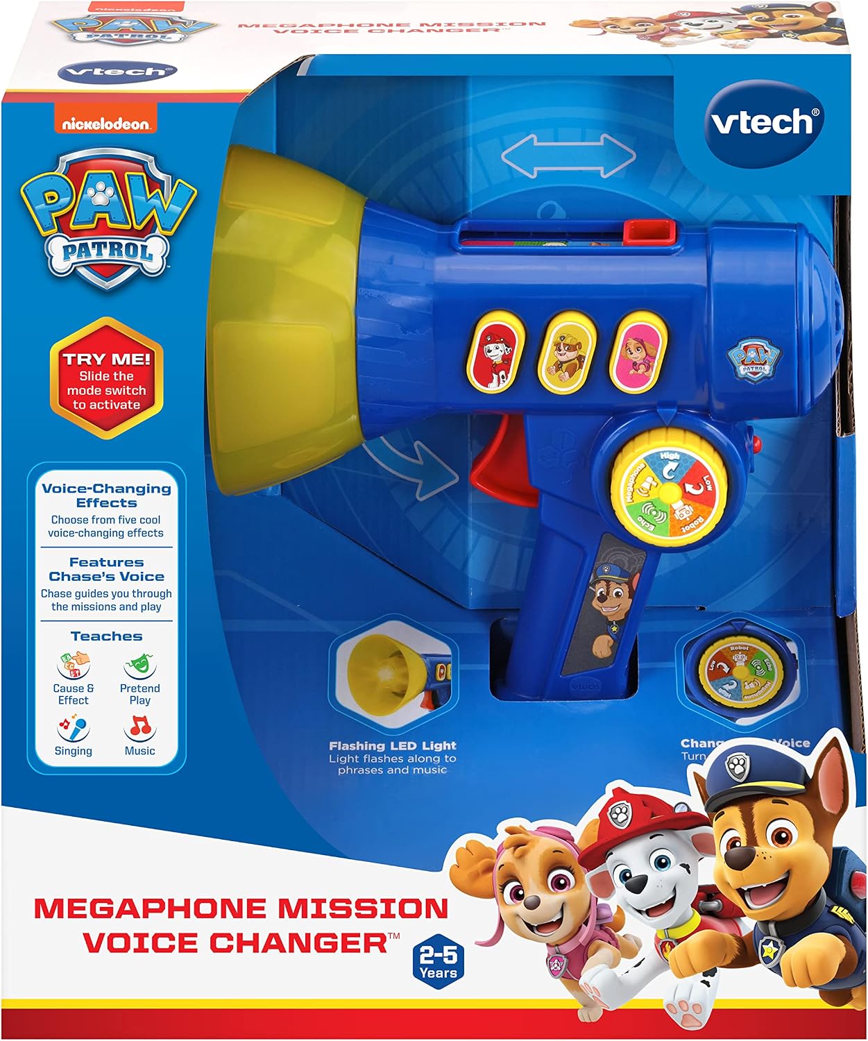 VTech PAW Patrol Megaphone Mission Voice Changer, Blue