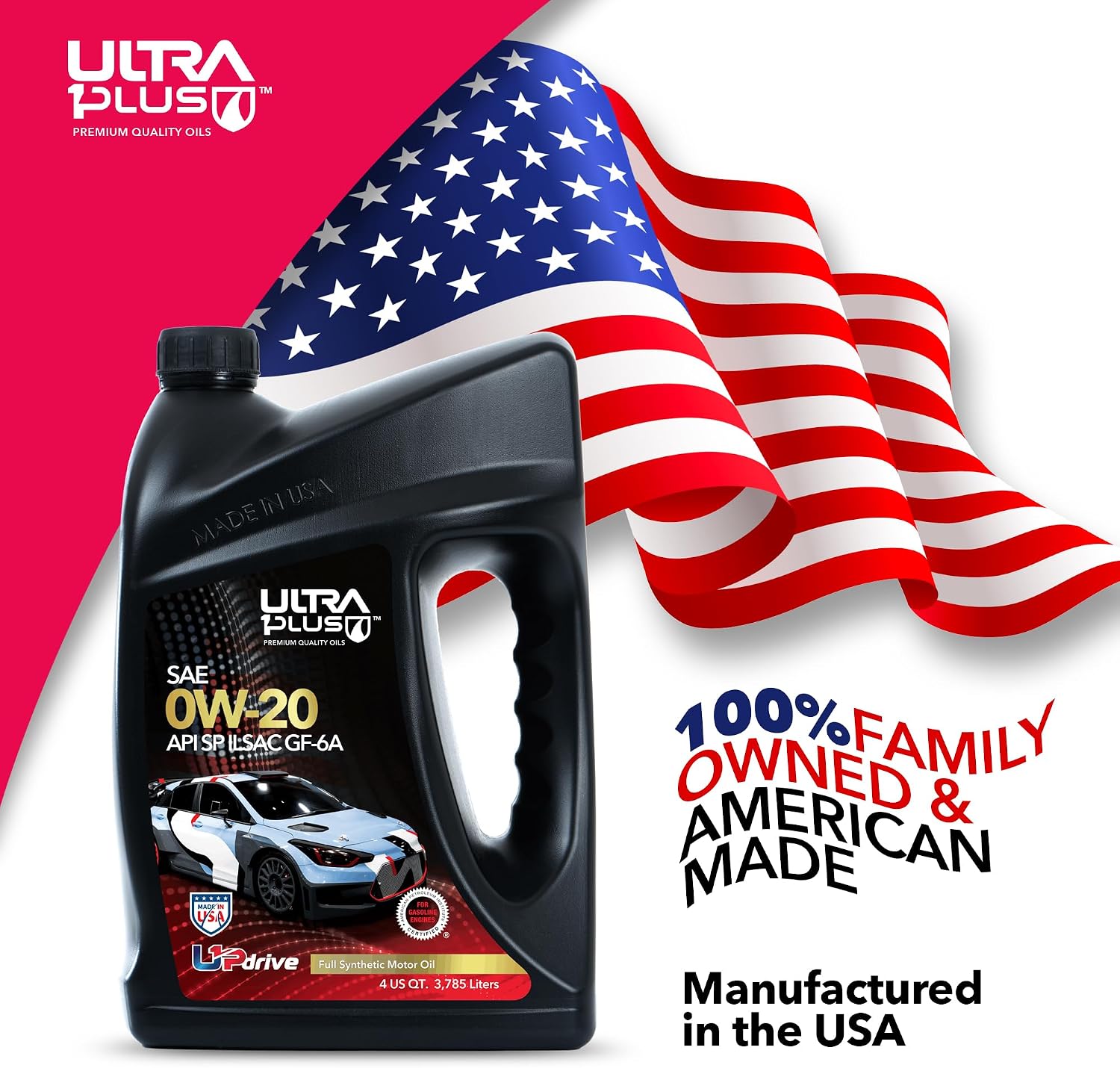 SAE 5W-30 Full Synthetic Motor Oil API SP ILSAC GF-6A 1 Gallon