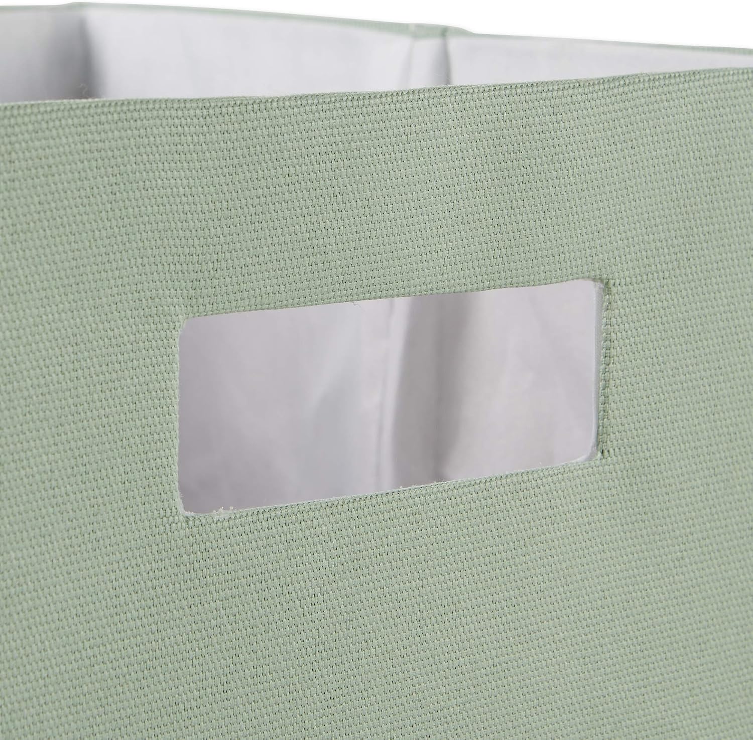 DII Fabric Storage Cube Organizer Bin 13x13x13 Foldable, Teal