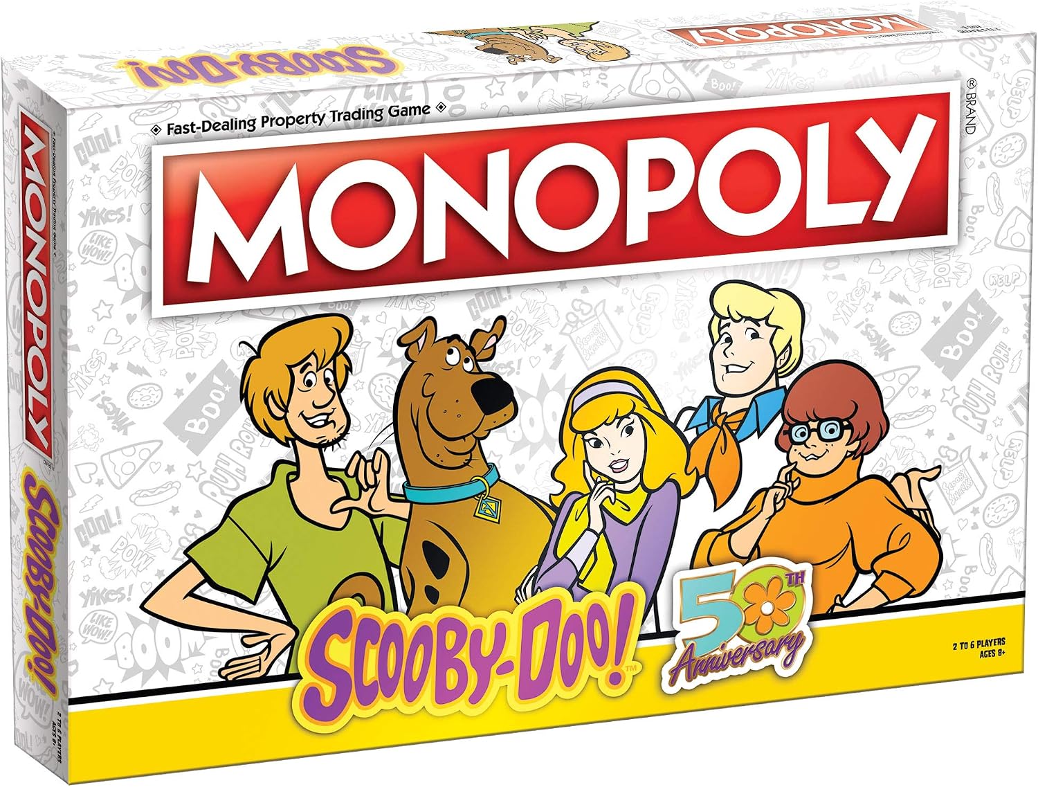 USAOPOLY Monopoly Scooby-Doo! Board Game | Official Merchandise Based on the Popular Cartoon | Classic Monopoly Game Featuring Characters