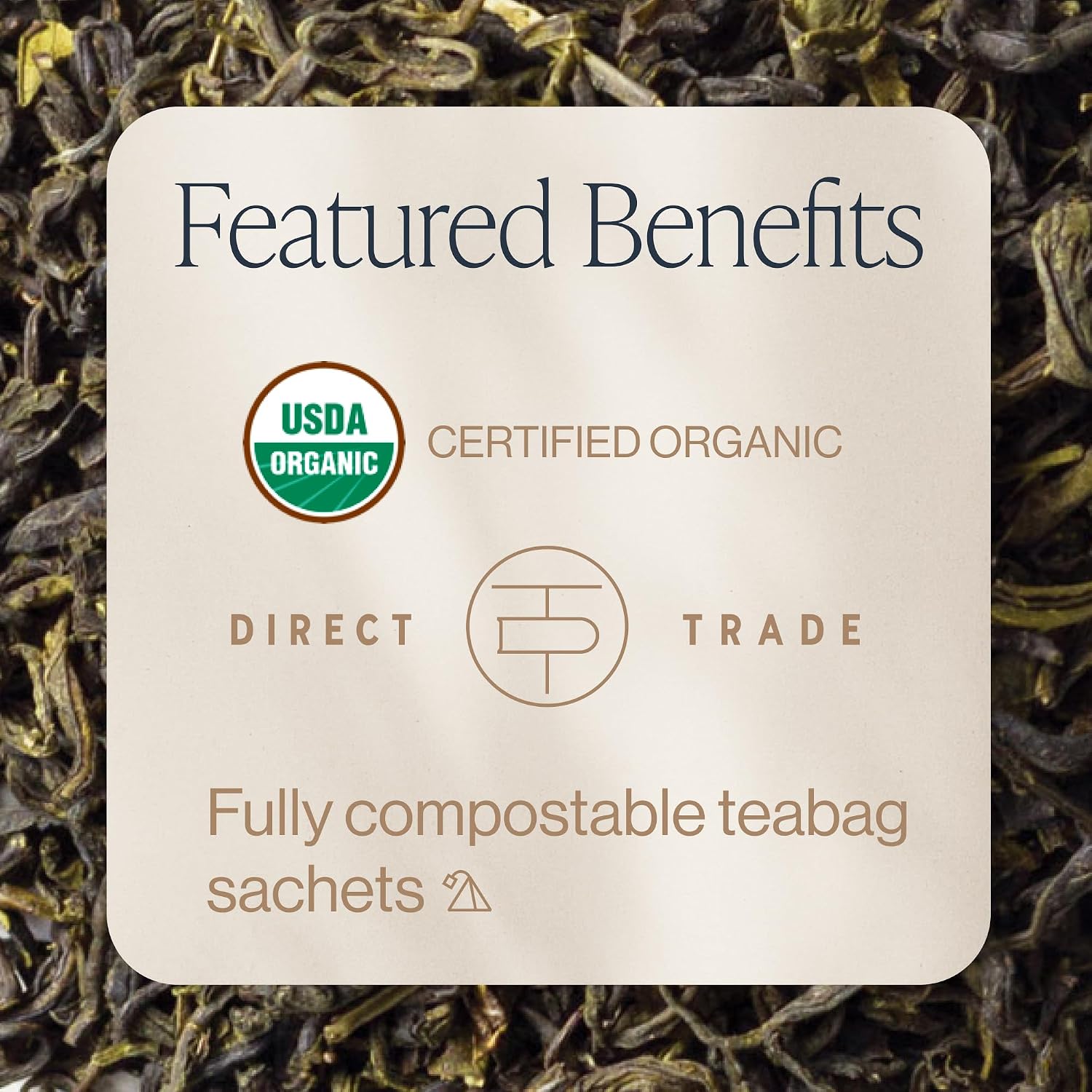 Rishi Tea Jasmine Organic Chinese Green Sachet Tea Bags, Caffeinated, 15ct | Floral Aroma and Taste, Jasmine Flower, Calm, Sustainable, 15 Servings