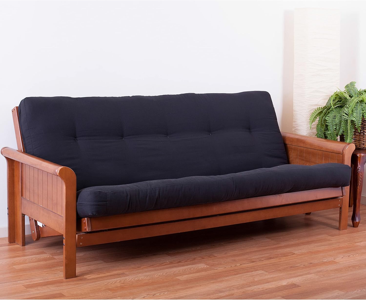 Blazing Needles Renewal 6" Twill Futon Mattress, Queen, Sage