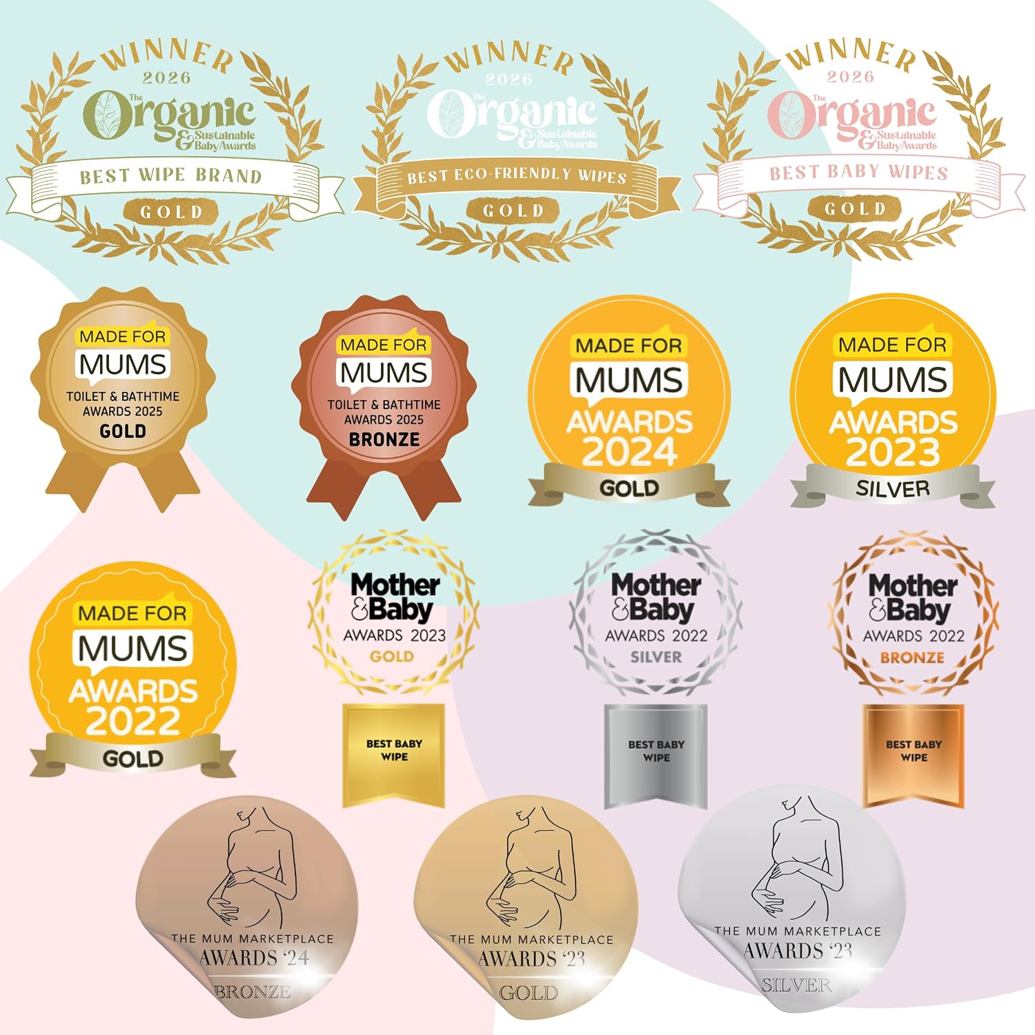 Kinder by Nature Plant Based Baby Wipes - 100% Biodegradable & Compostable, 672 Count (12 Packs of 56) - 99% Plant-Based Ingredients