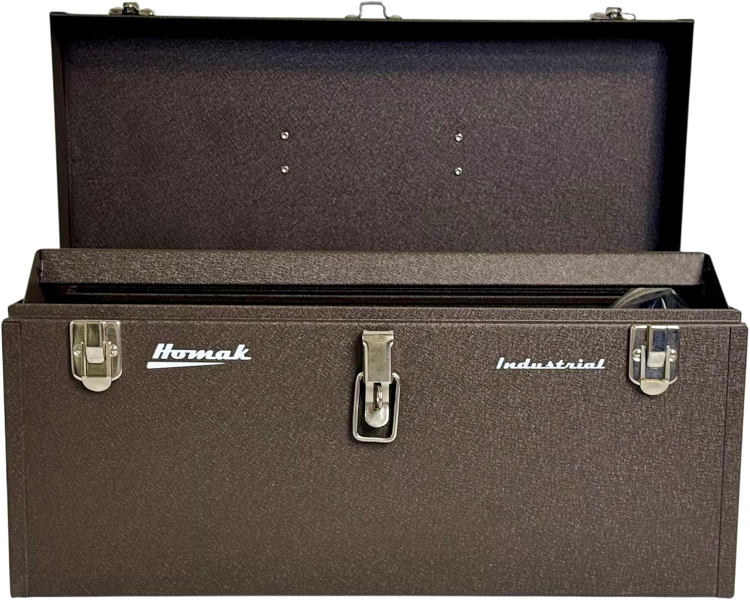 Homak 32-Inch Industrial Steel Toolbox, Brown Wrinkle Powder Coat, BW00200320