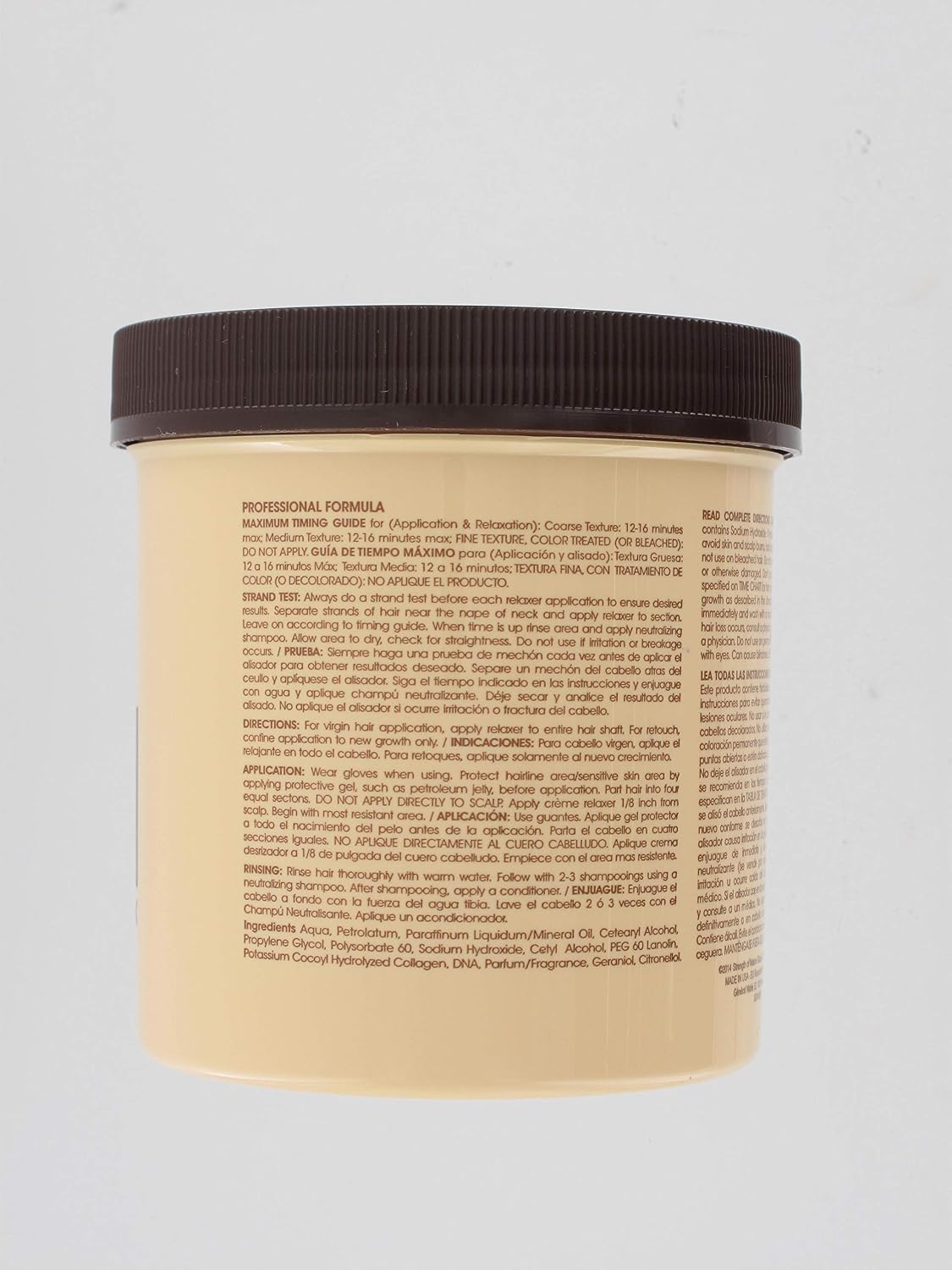 Tcb No Base Creme Hair Relaxer, Regular, 15 Ounce