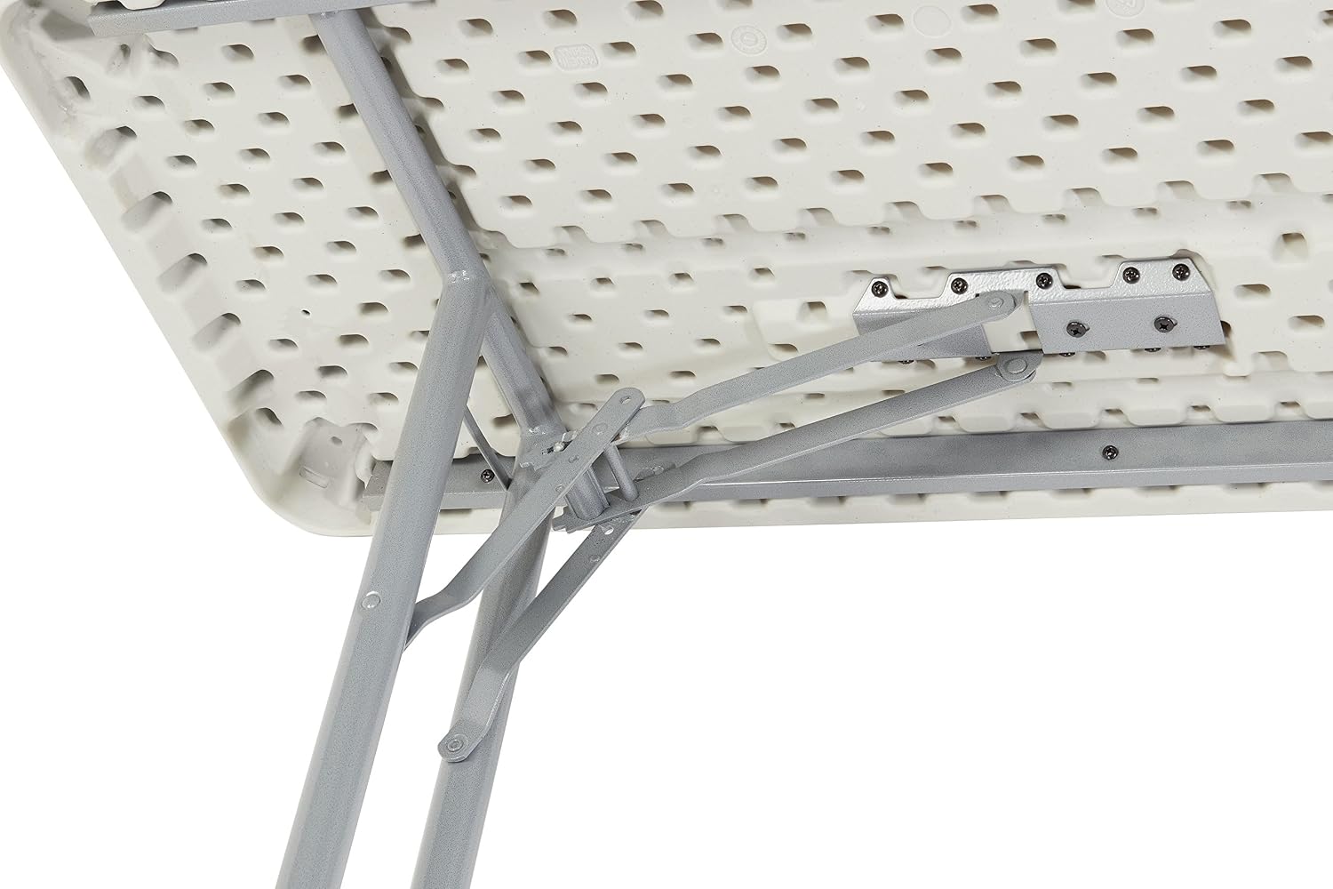 Seminar Folding Table by National Public Seating – 18x72 Portable, Heavy-Duty Foldable Table Indoor/Outdoor Table for Office, Conferences & Training Rooms – Lightweight & Durable, Speckled Gray