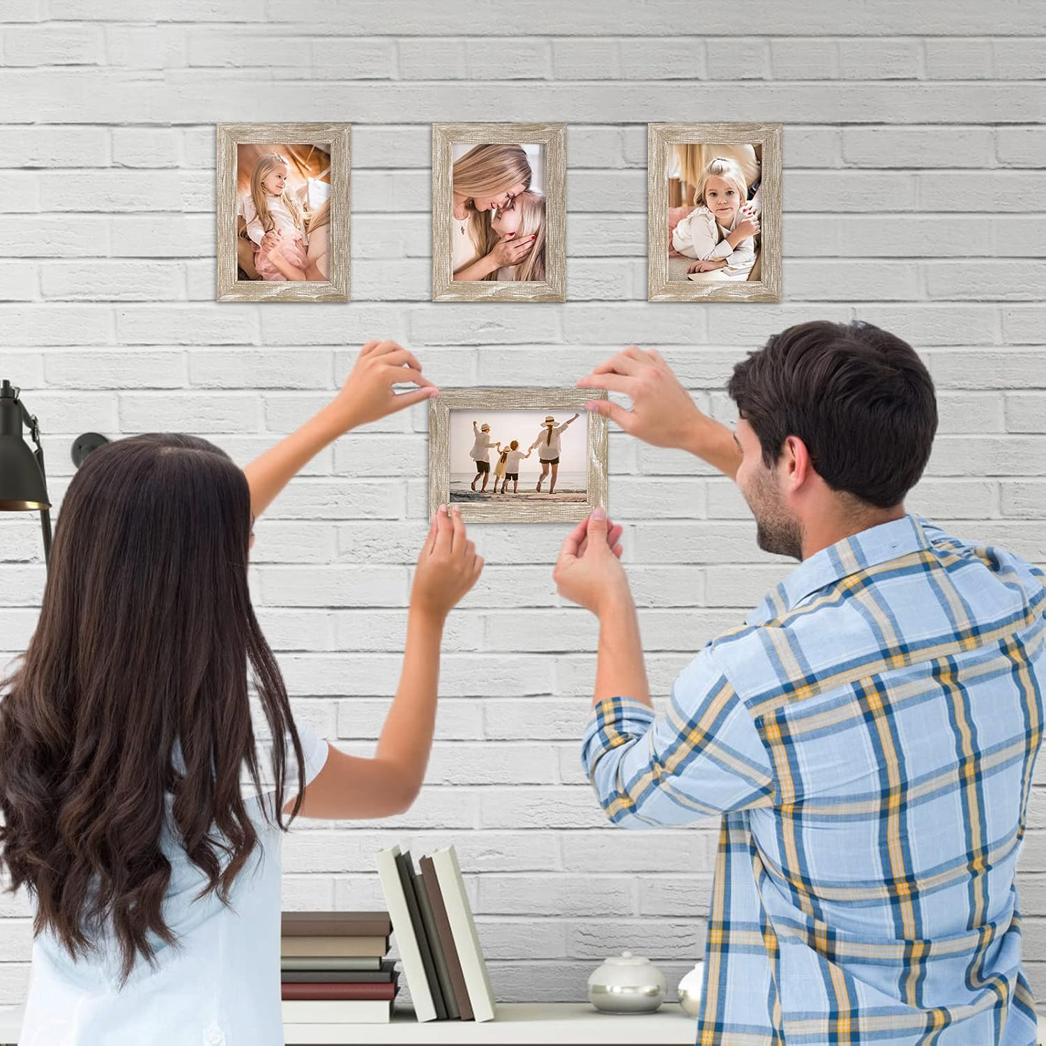 Giftgarden Black 8x10 Picture Frame Bulk, Multi 8 x 10 Photo Frames Set for Wall Hanging or Tabletop, 12 Pack