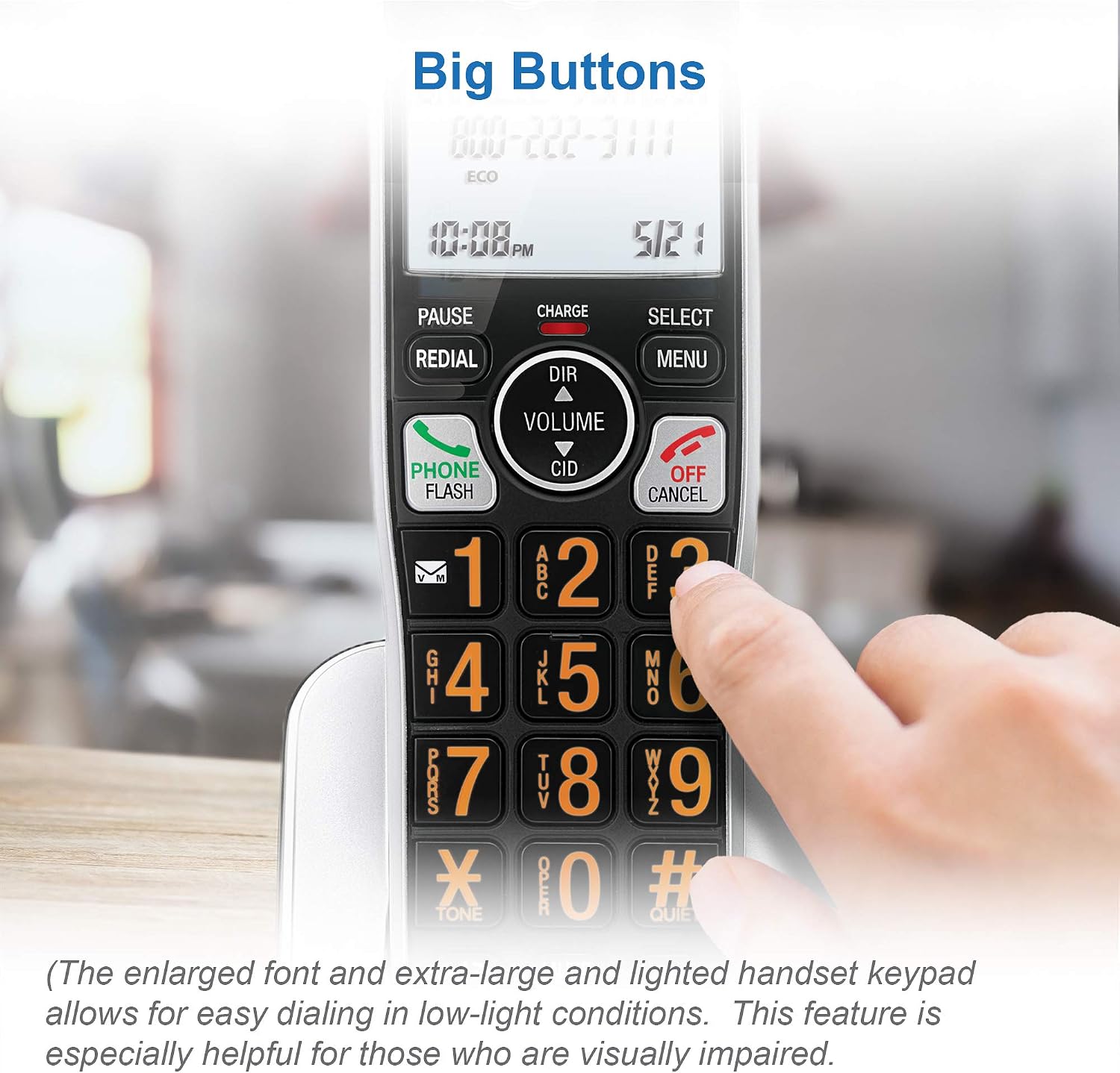 AT&T BL102-4 DECT 6.0 4-Handset Cordless Phone for Home with Answering Machine, Call Blocking, Caller ID Announcer, Audio Assist, Intercom