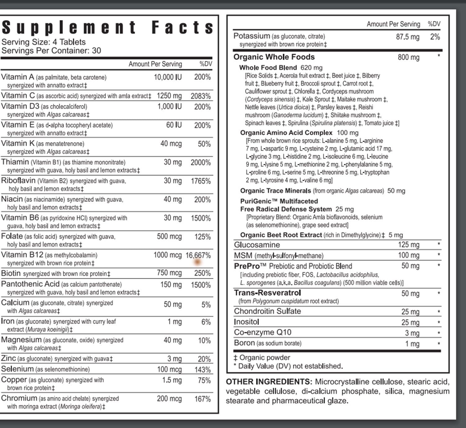 Youngevity Beyond Tangy Tangerine 2.0 Multivitamin Mineral Tablets, 2-Pack | 240 tablets, 60 servings, prebiotics, probiotics, amino acids, enzymes, sugar-free, gluten-free, 160,000 ORAC, travel-ready